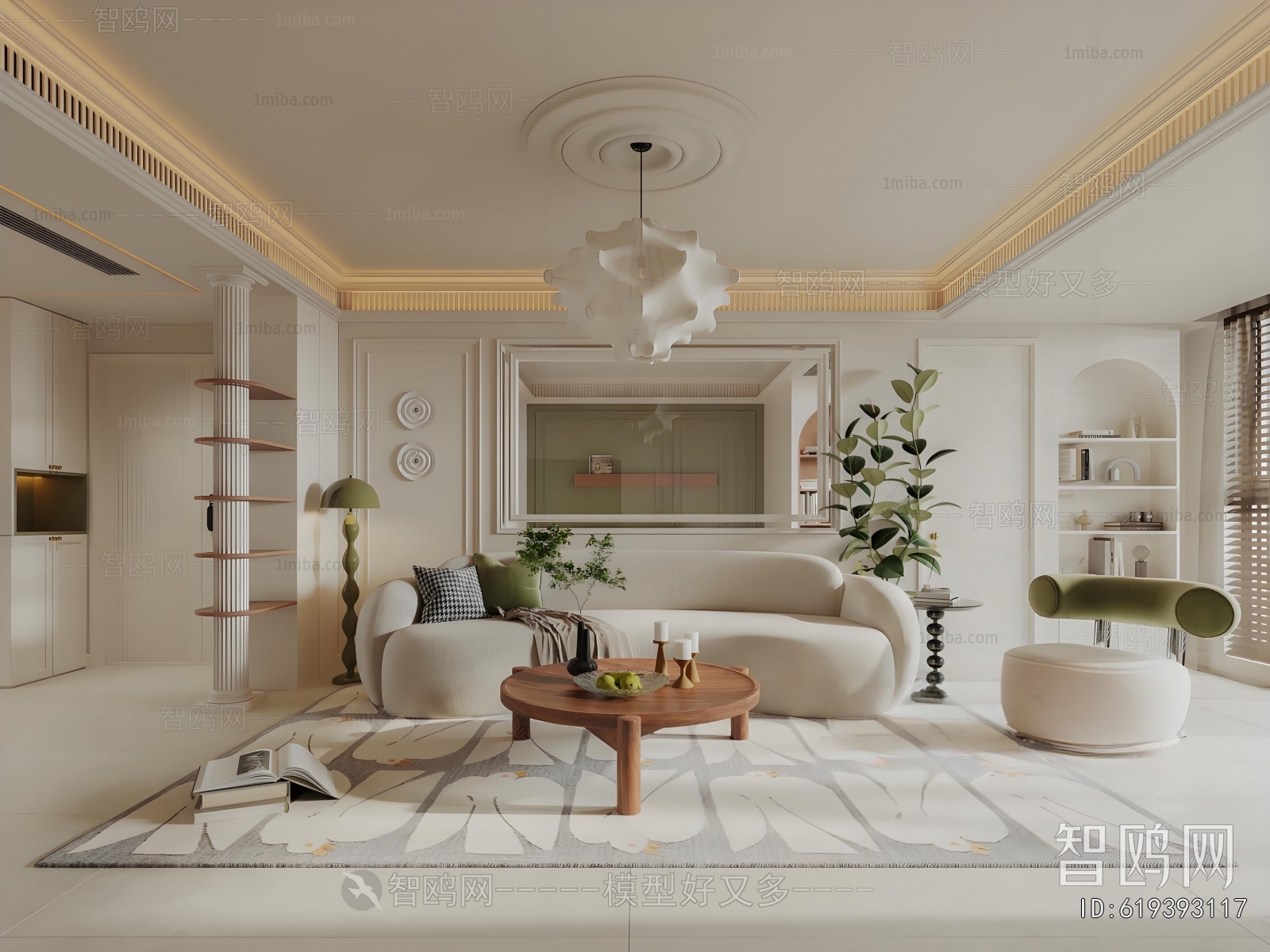 French Style A Living Room