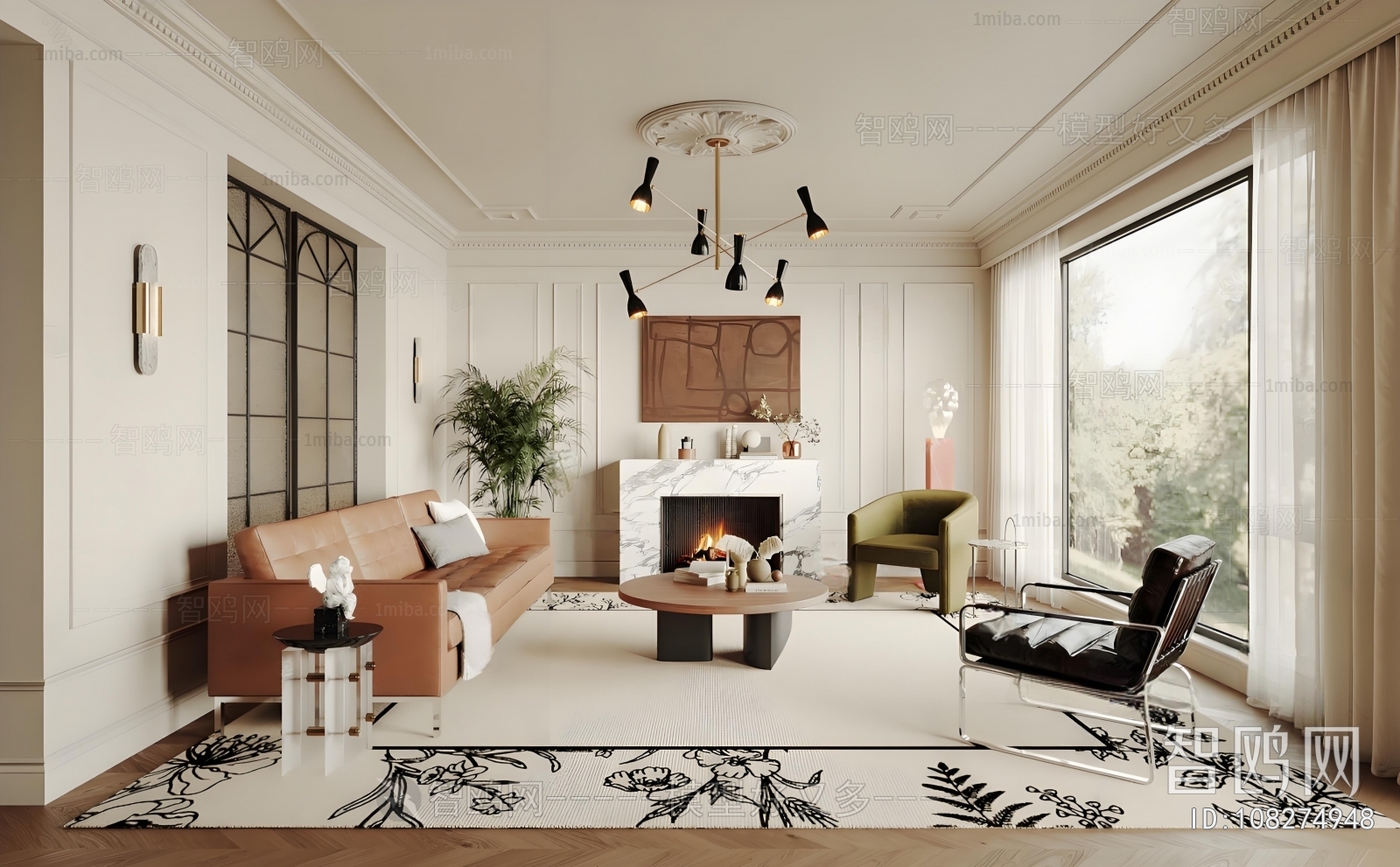 French Style A Living Room