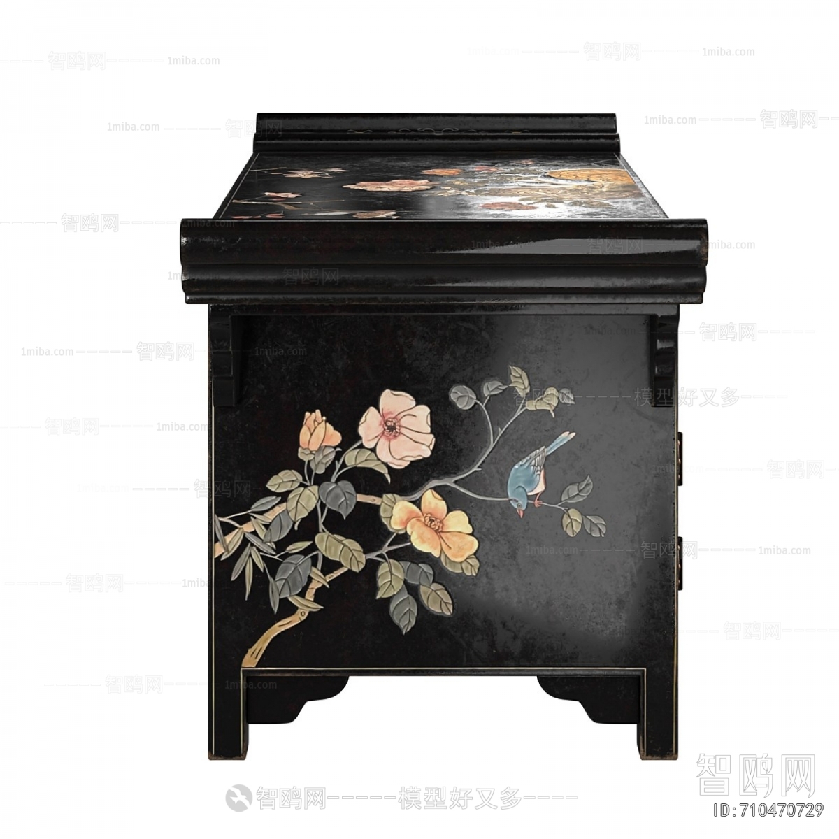 Chinese Style Entrance Cabinet