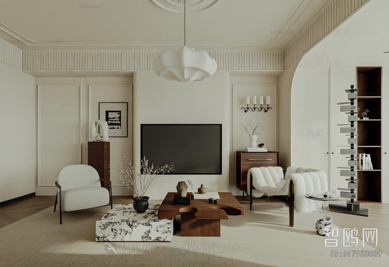 French Style A Living Room