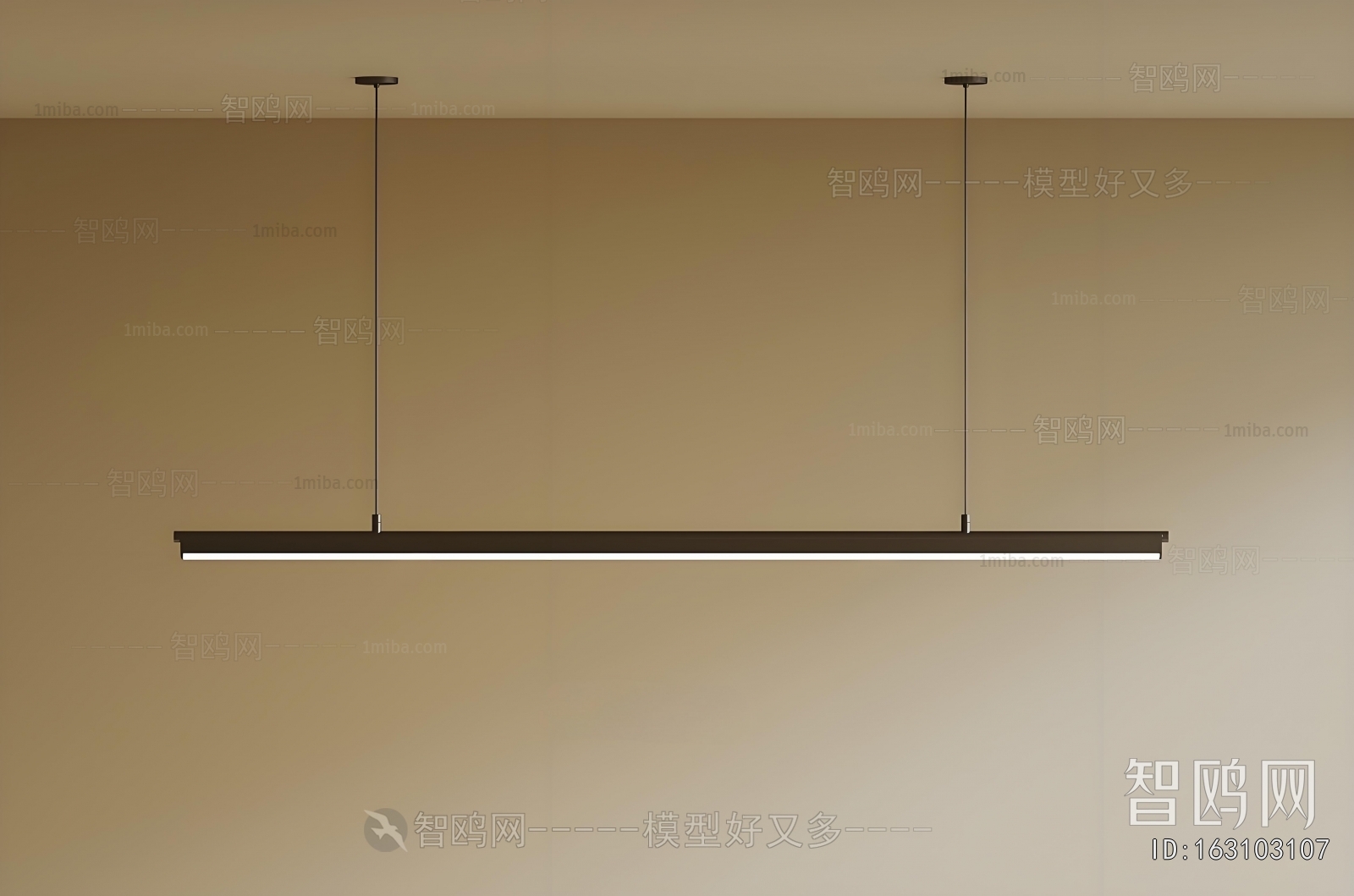 Modern Long Chandelier