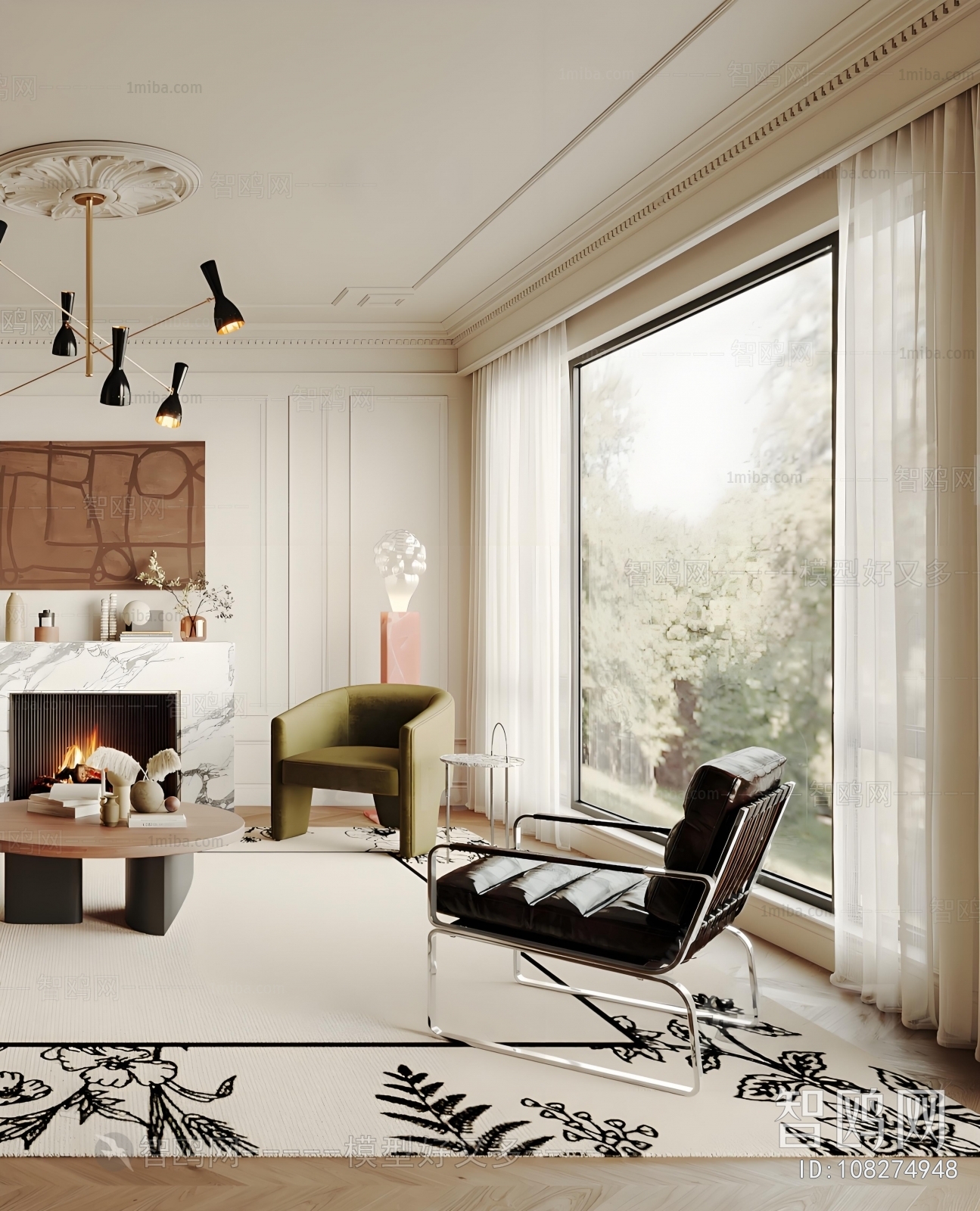 French Style A Living Room