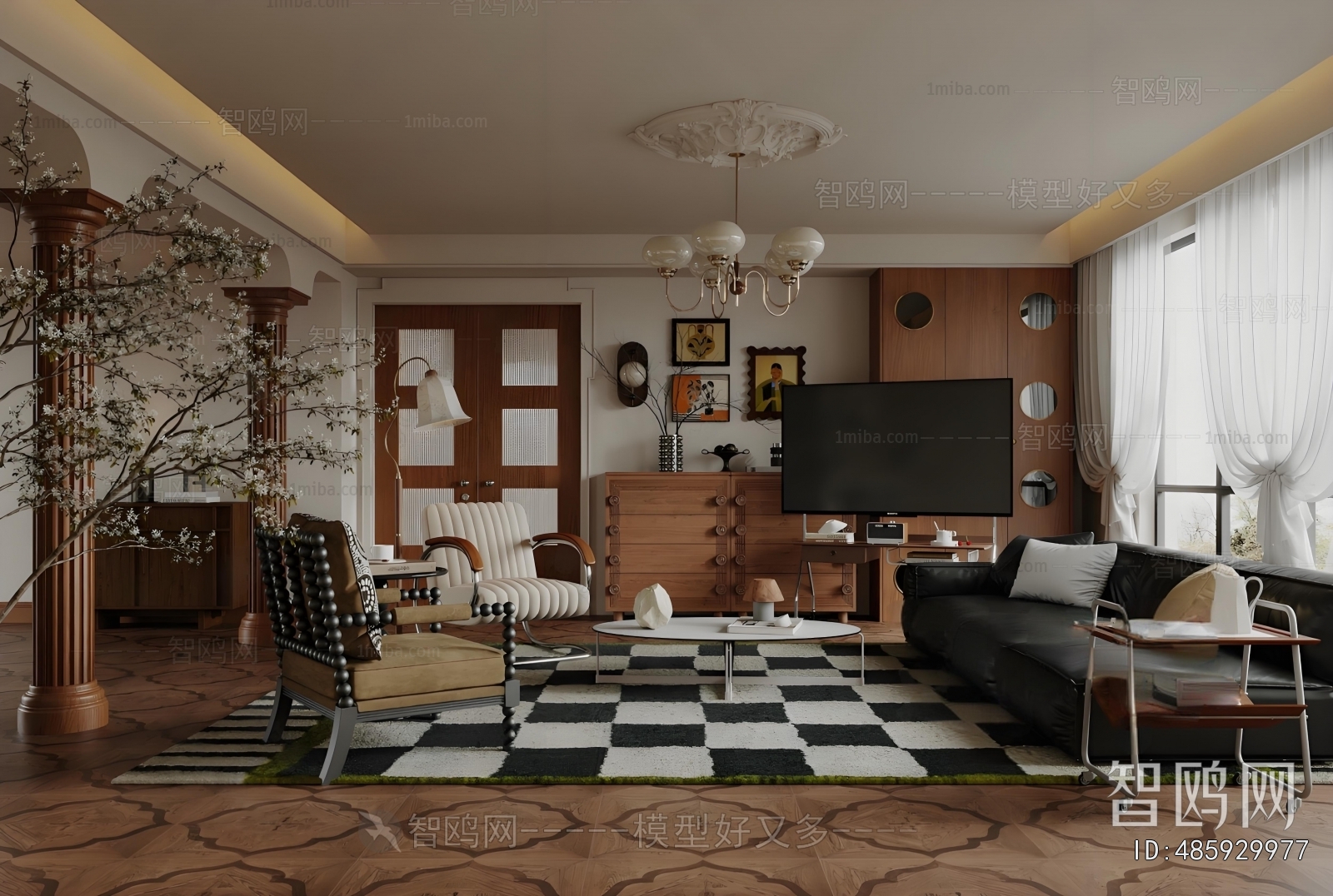 French Style A Living Room