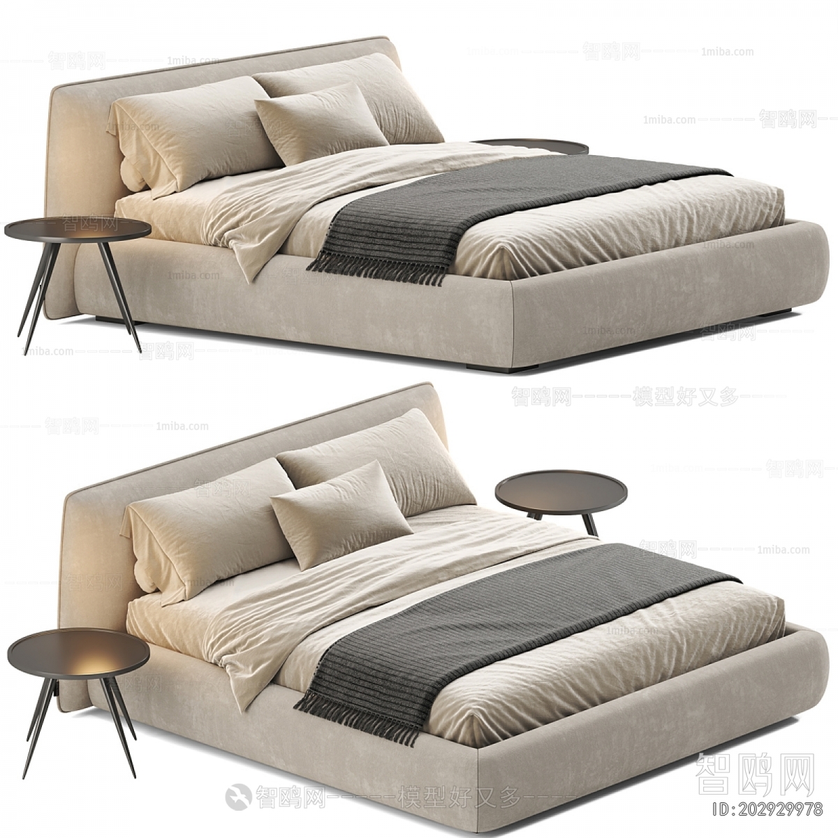 Modern Double Bed