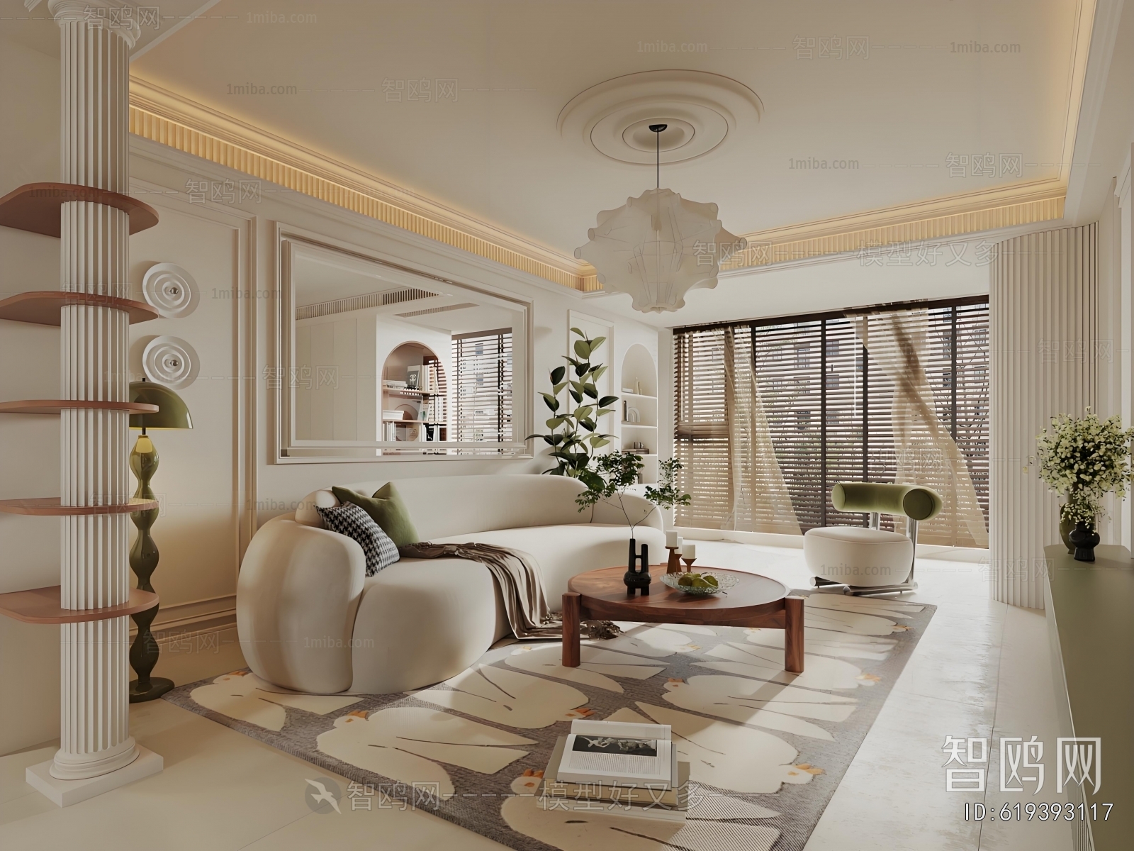 French Style A Living Room