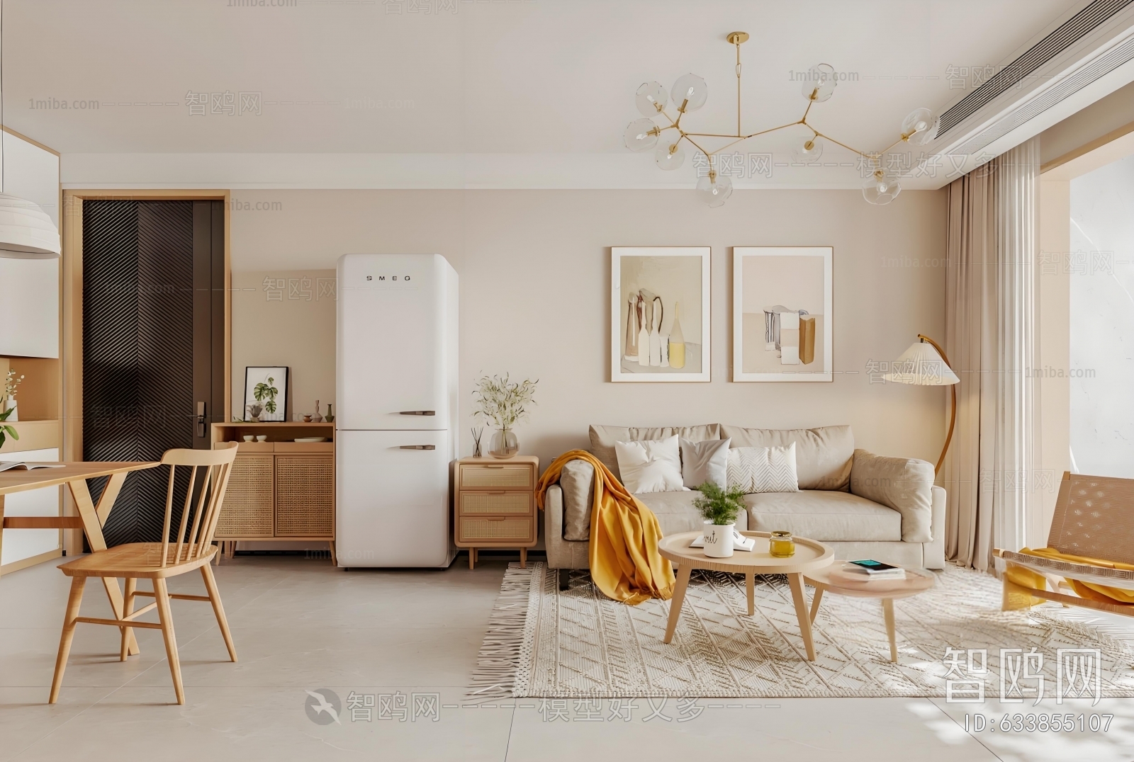 Nordic Style A Living Room