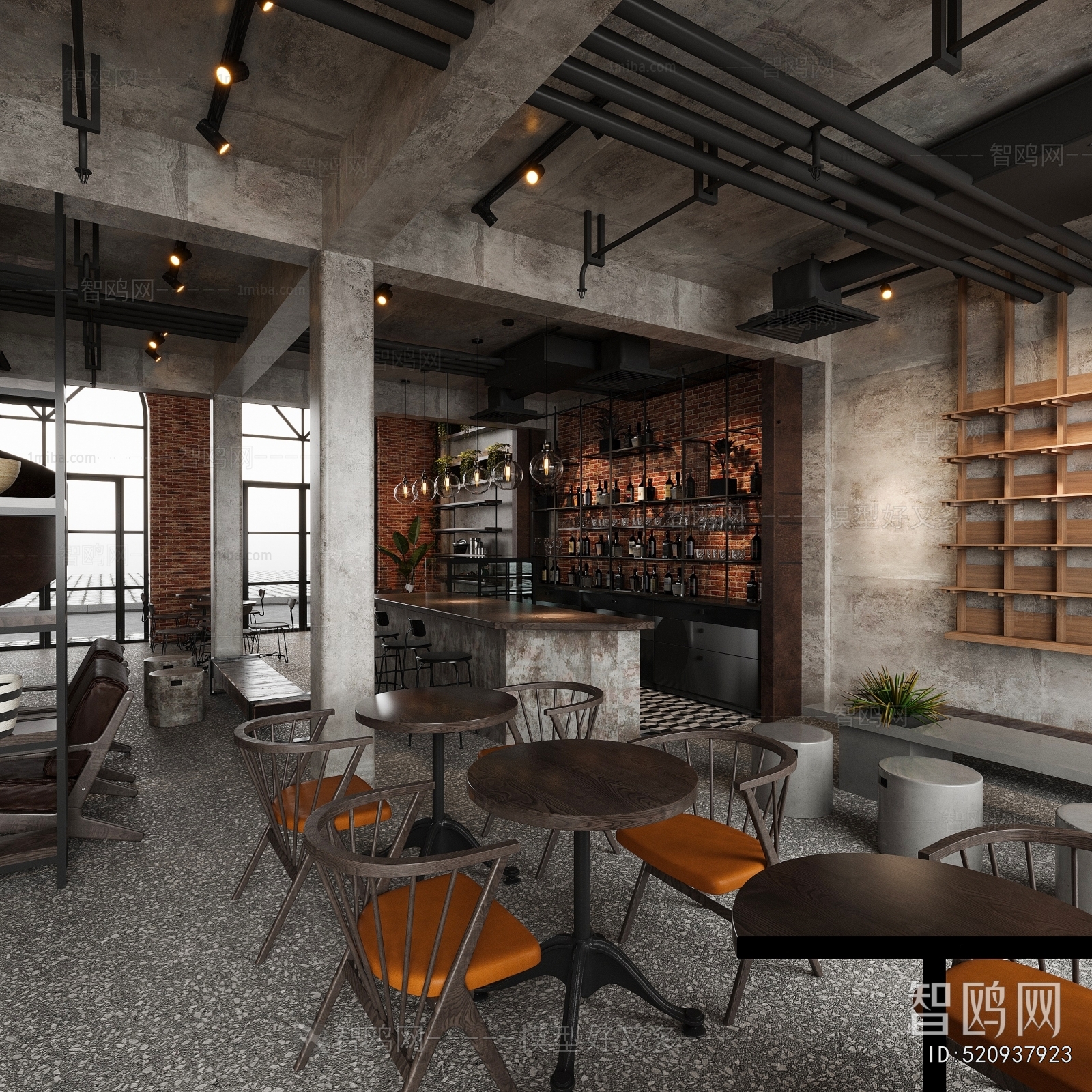 Industrial Style Cafe