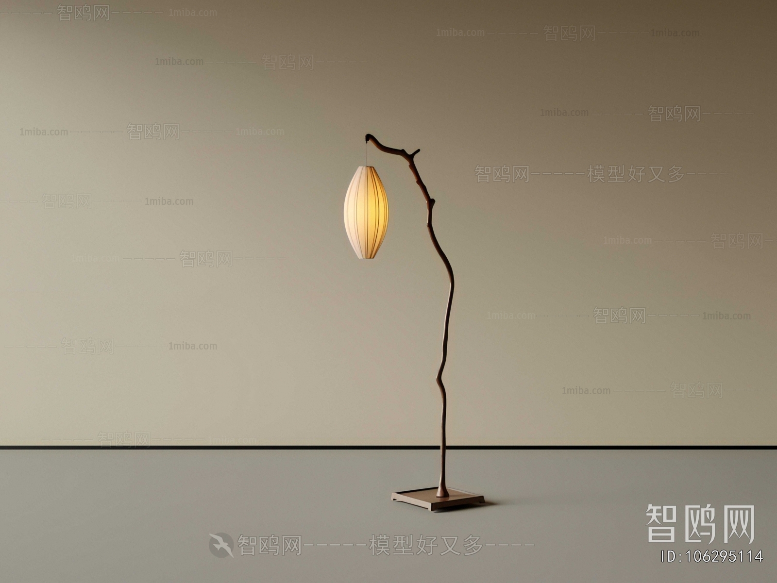New Chinese Style Floor Lamp