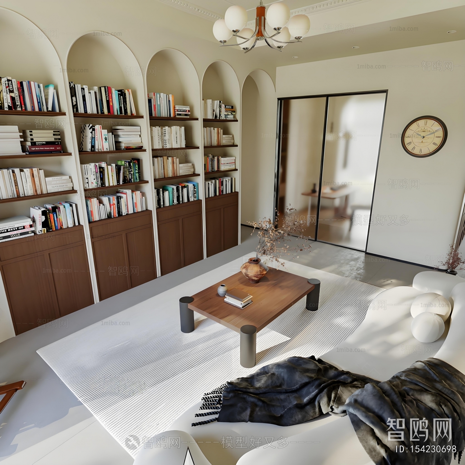 American Style A Living Room