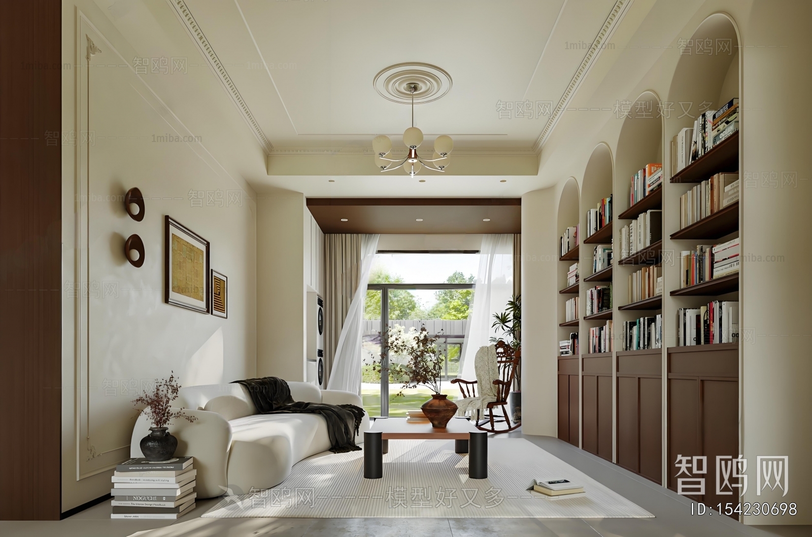 American Style A Living Room