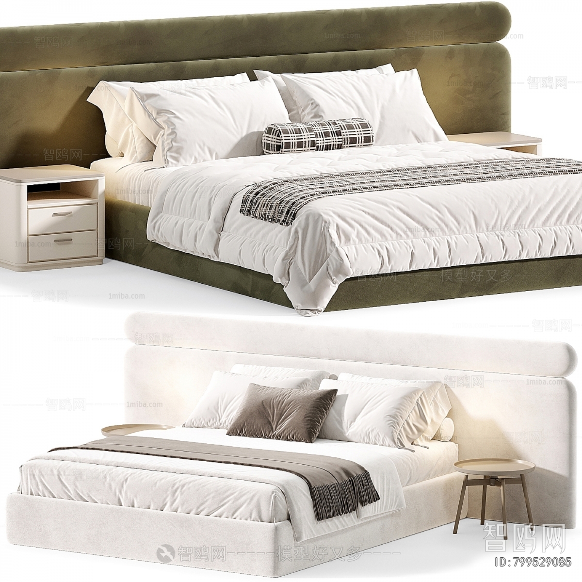 Modern Double Bed