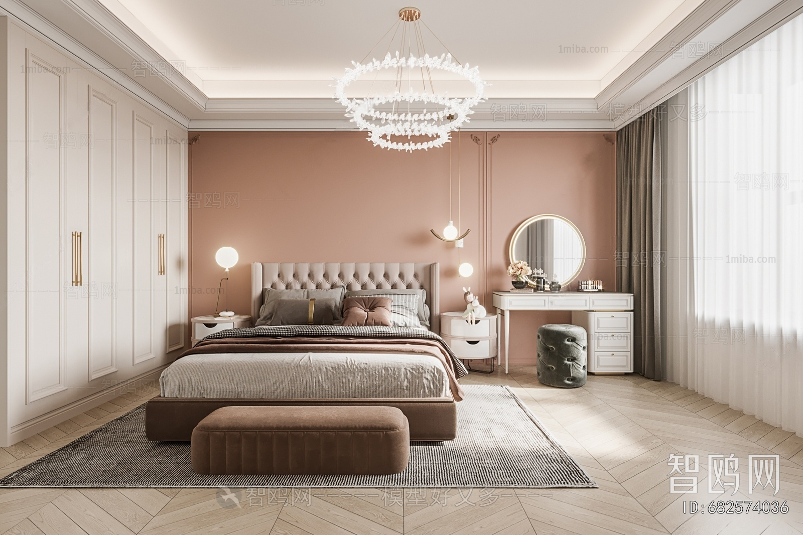French Style Bedroom
