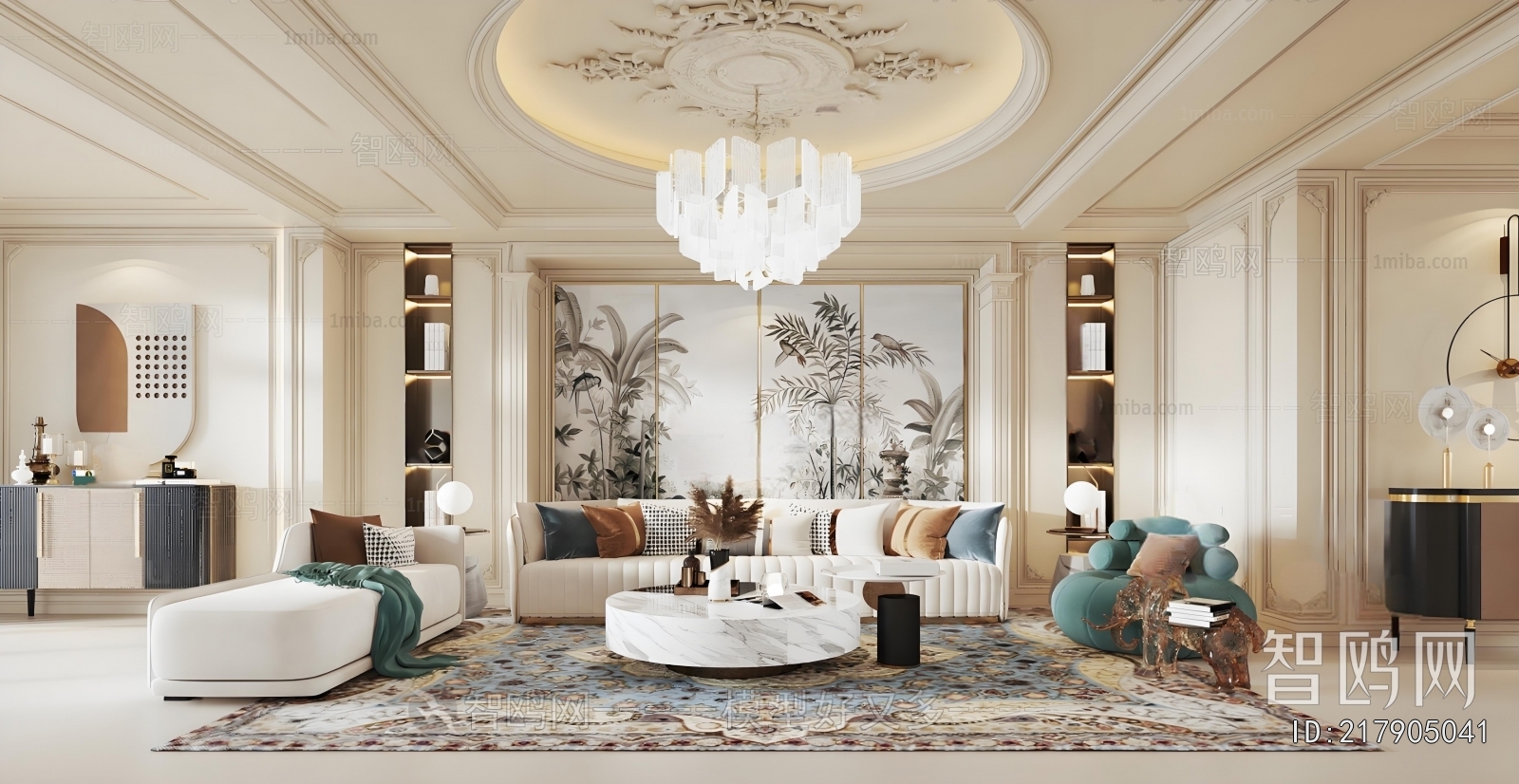 French Style A Living Room