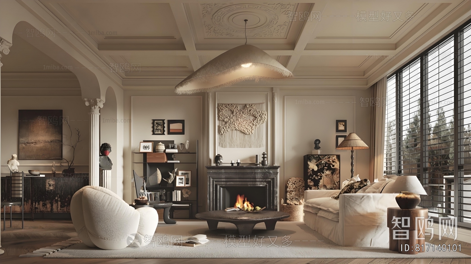 French Style A Living Room