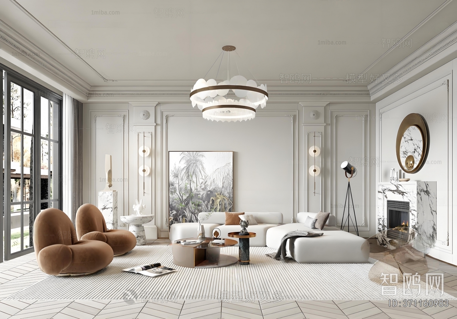 French Style A Living Room