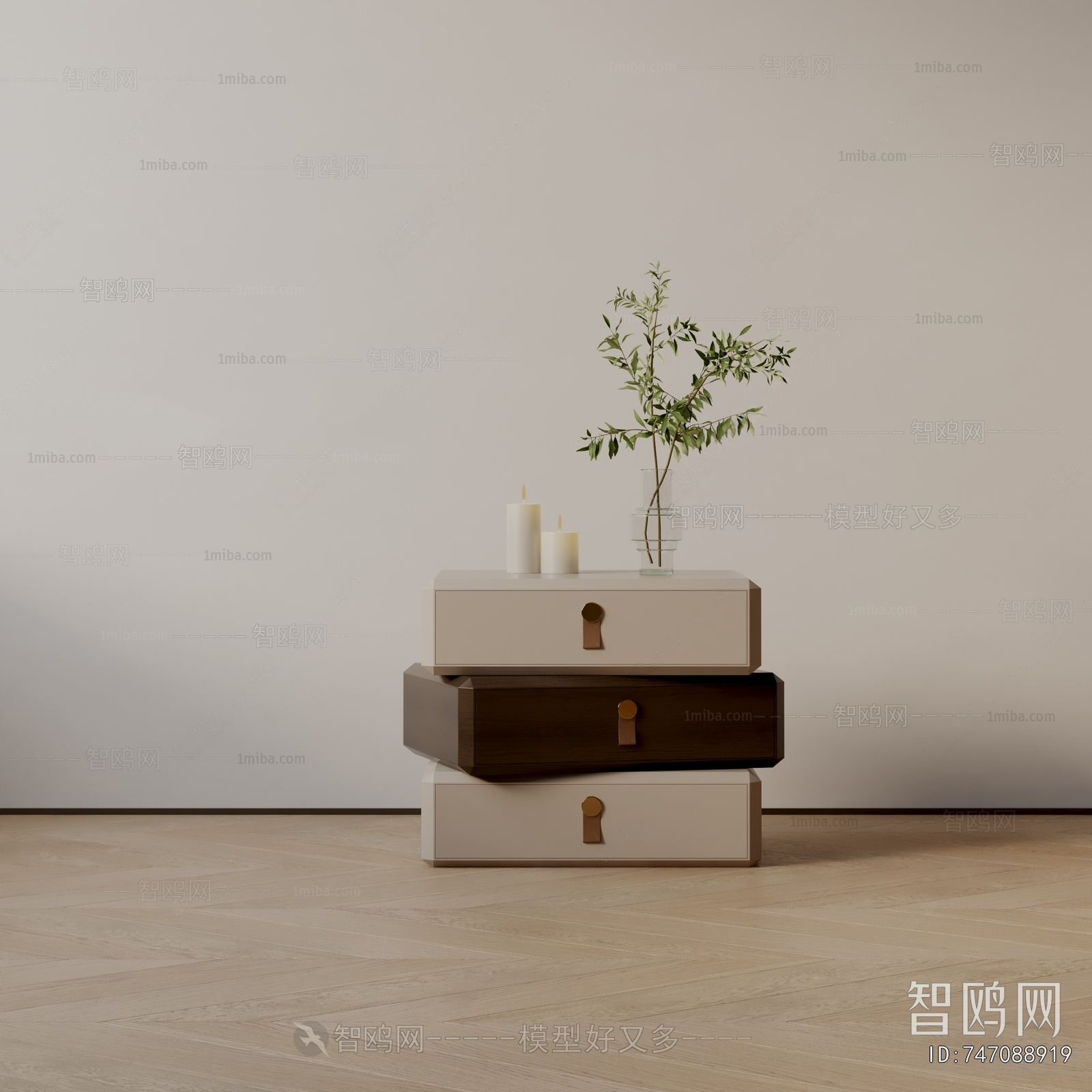 Modern Bedside Cupboard