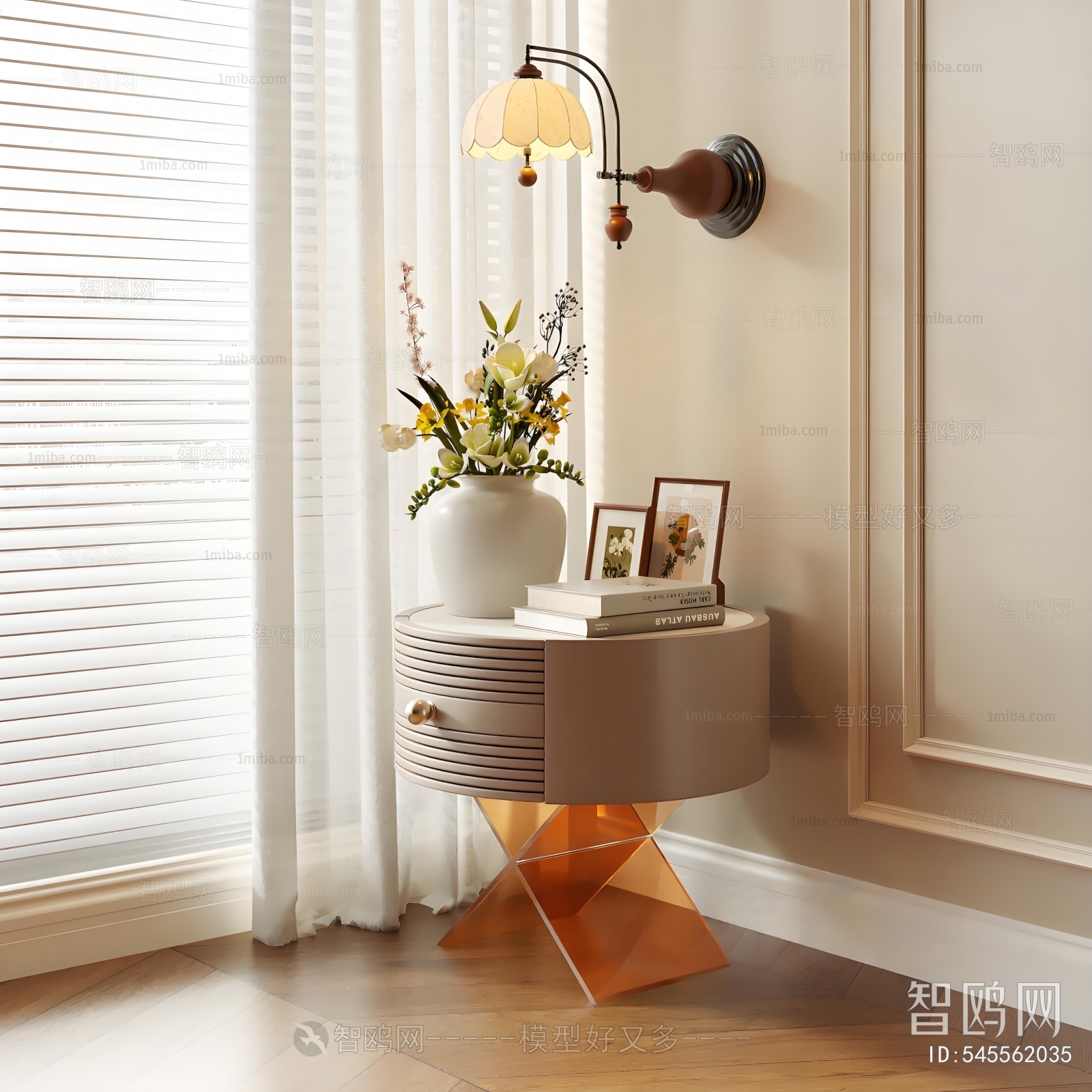 Modern Bedside Cupboard