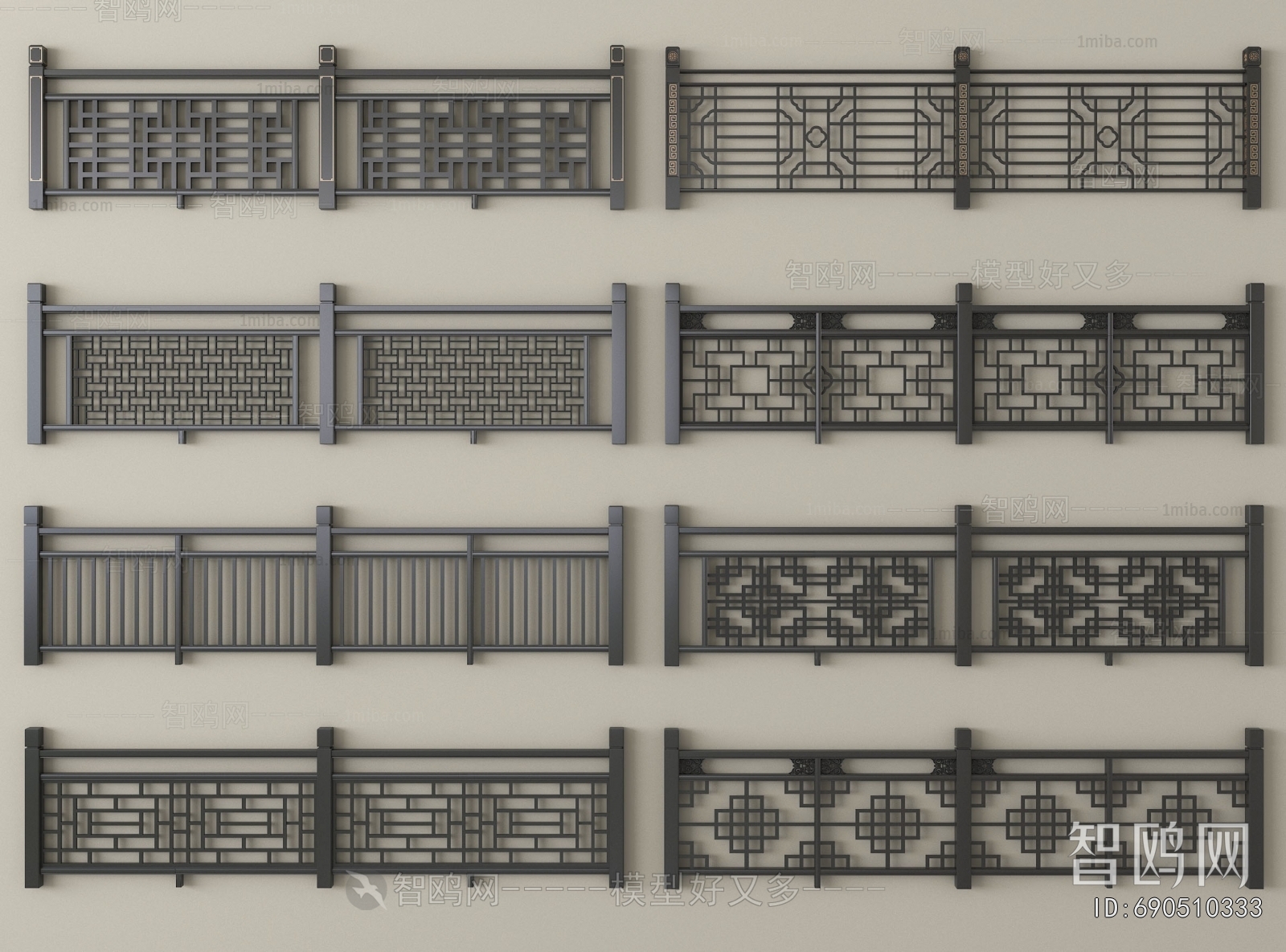 New Chinese Style Guardrail