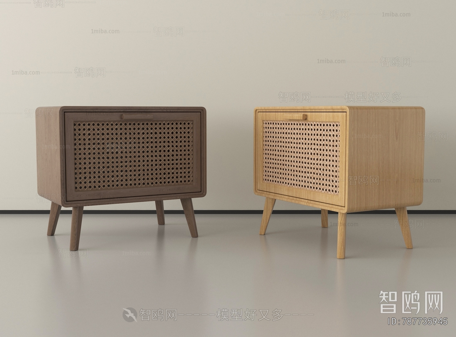 Modern Bedside Cupboard