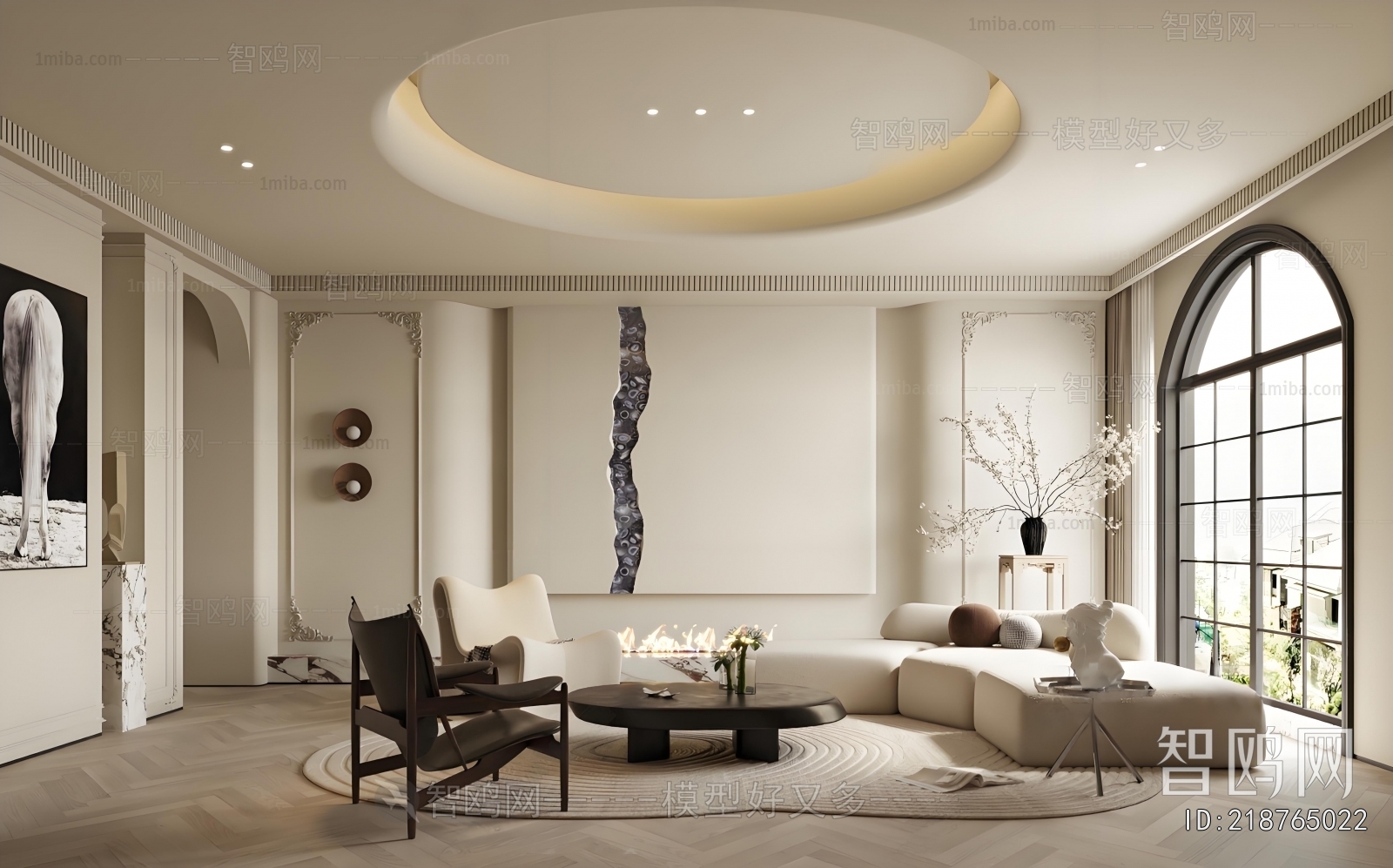 French Style A Living Room