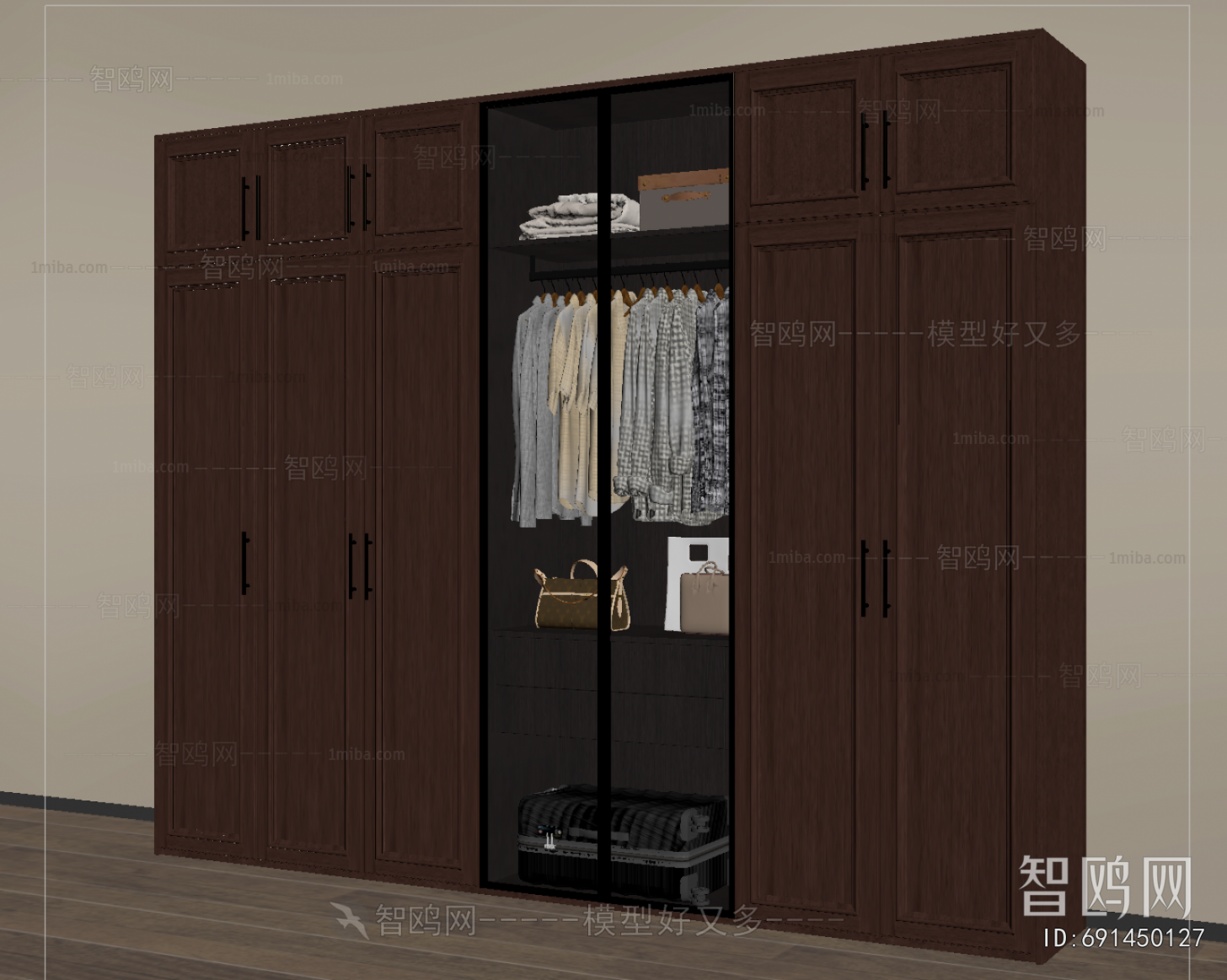 New Chinese Style The Wardrobe