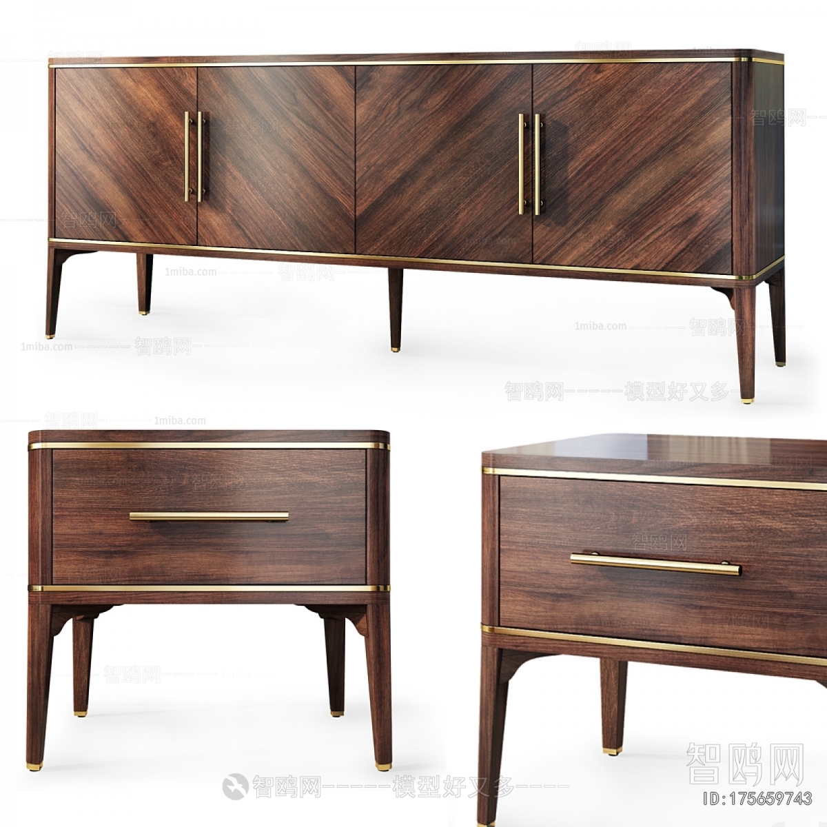 Modern Bedside Cupboard