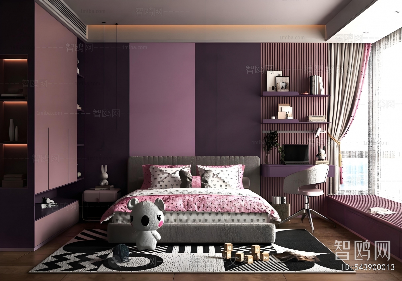 Modern Girl's Room Daughter's Room