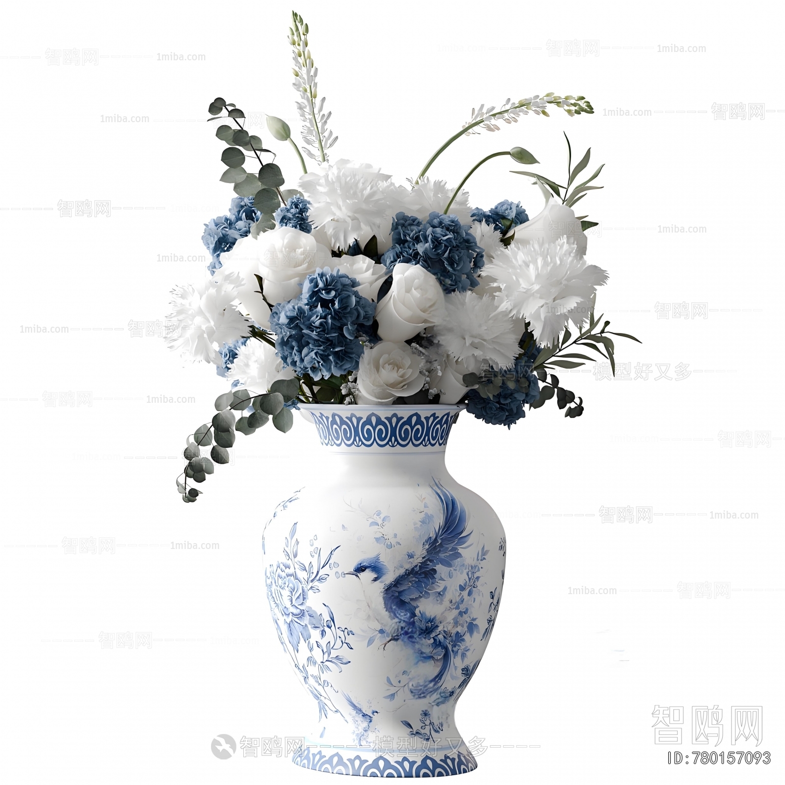 New Chinese Style Flower Arrangement