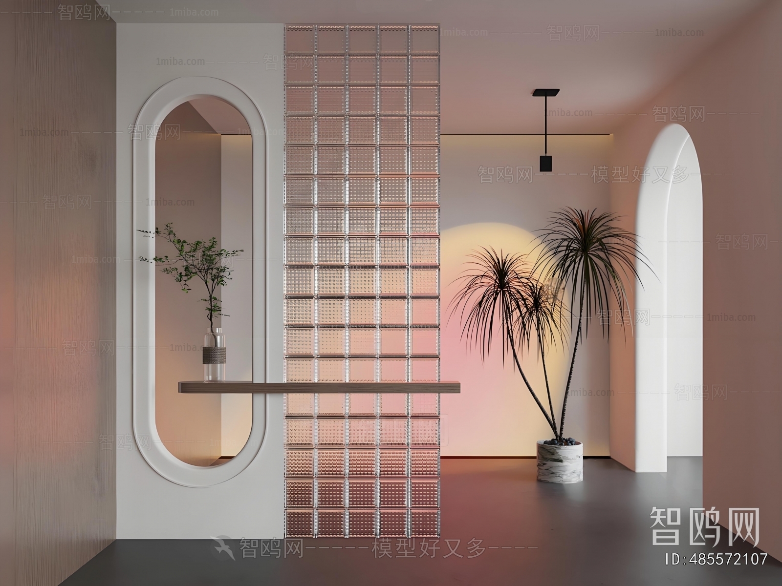 Modern Glass Screen Partition