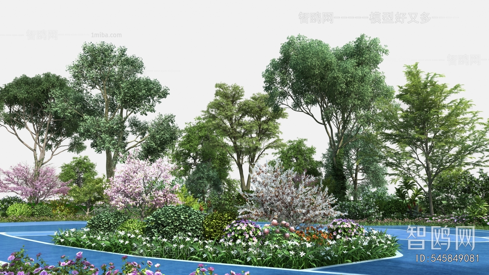 Modern Park Landscape