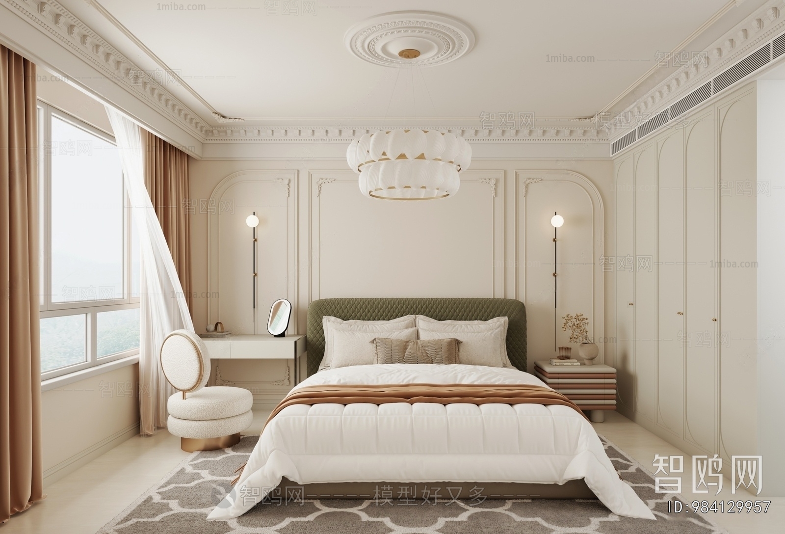 French Style Bedroom