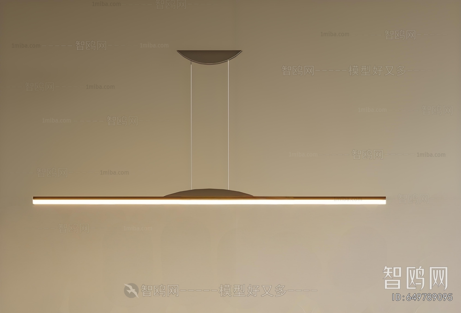 Modern Long Chandelier