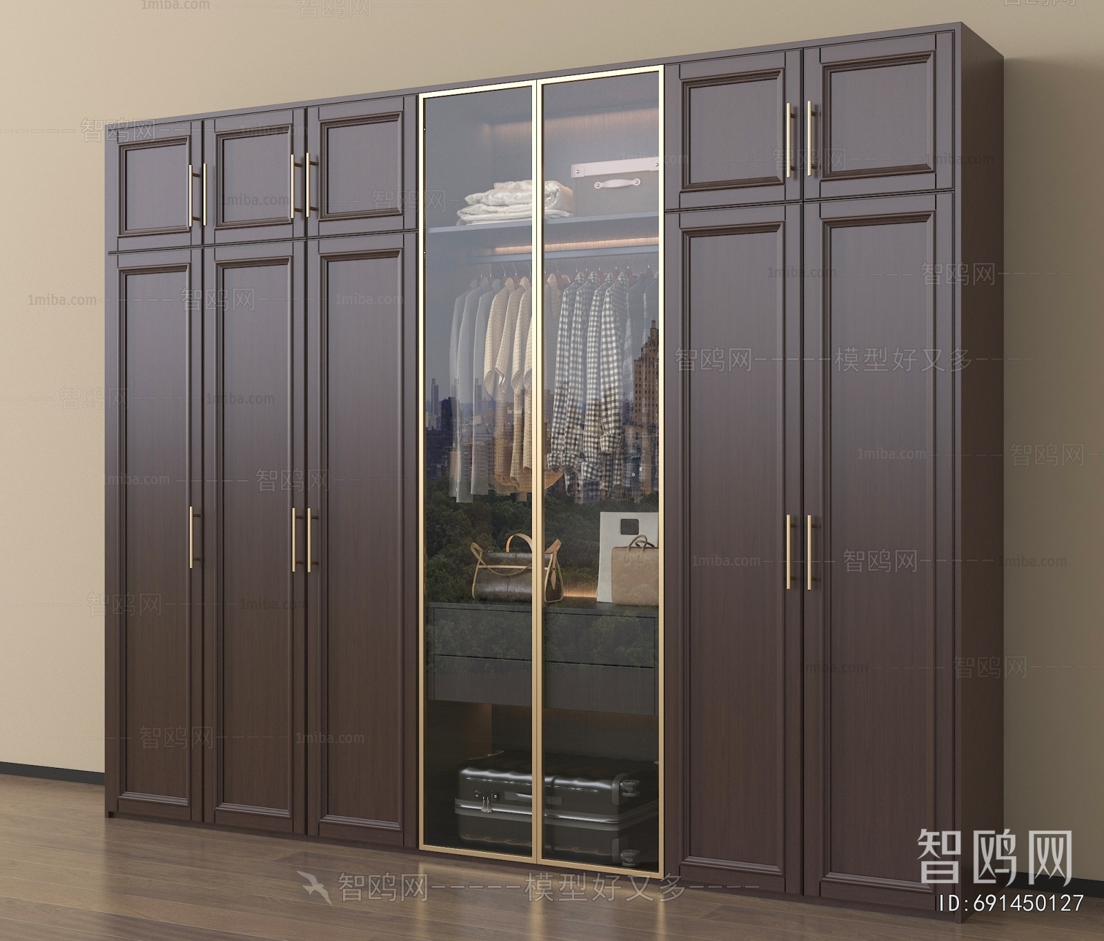 New Chinese Style The Wardrobe