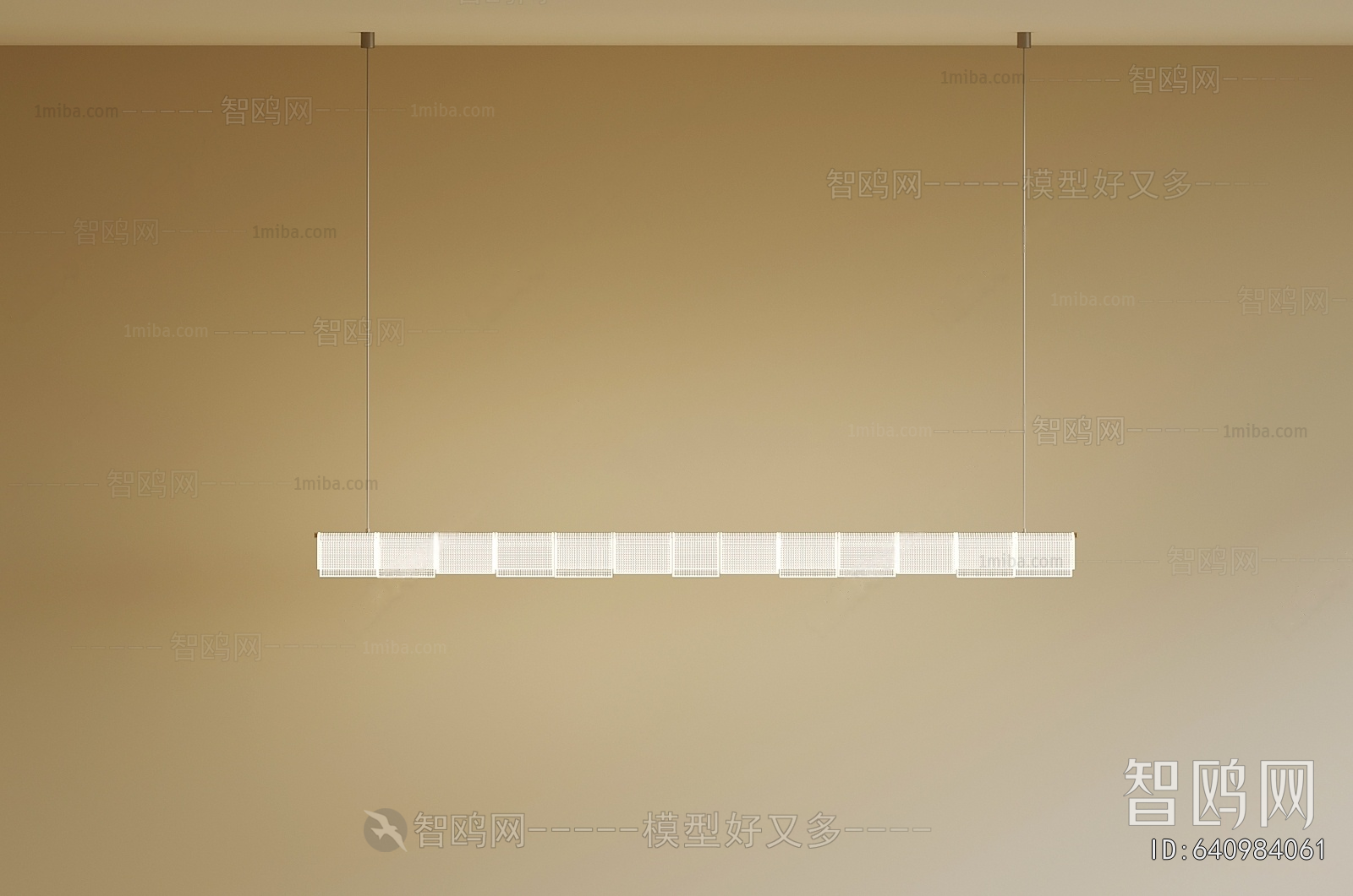 Modern Long Chandelier