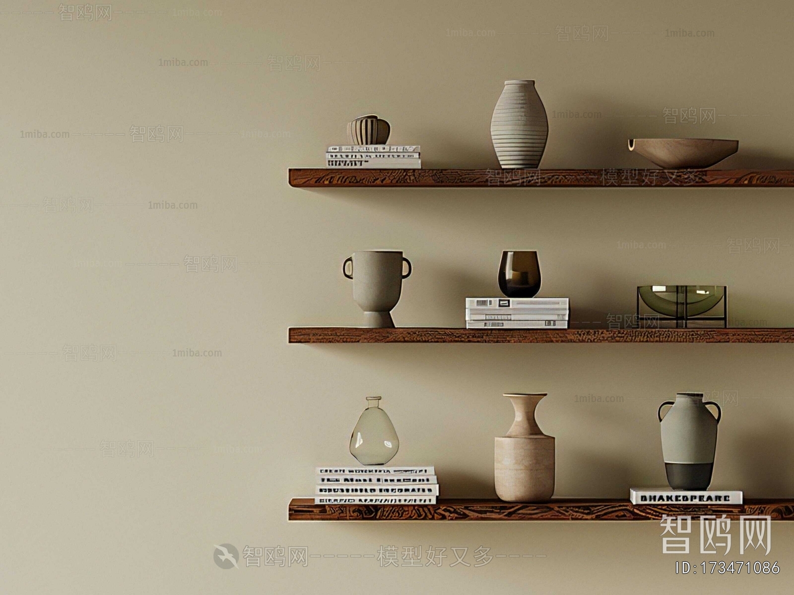 Wabi-sabi Style Decorative Set