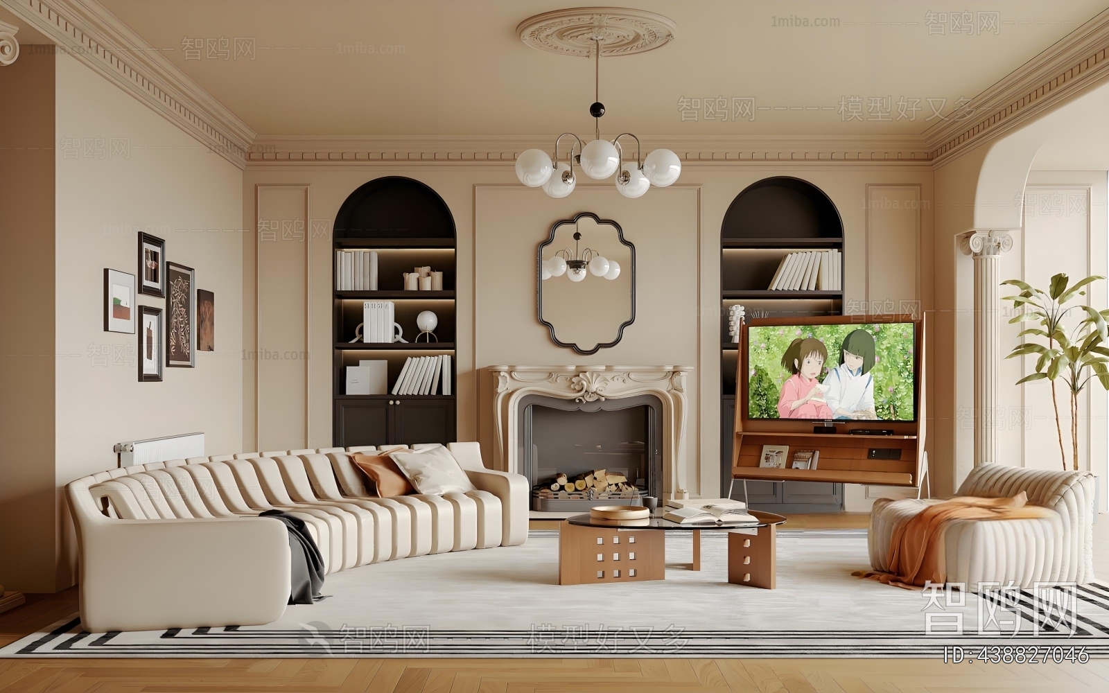 French Style A Living Room