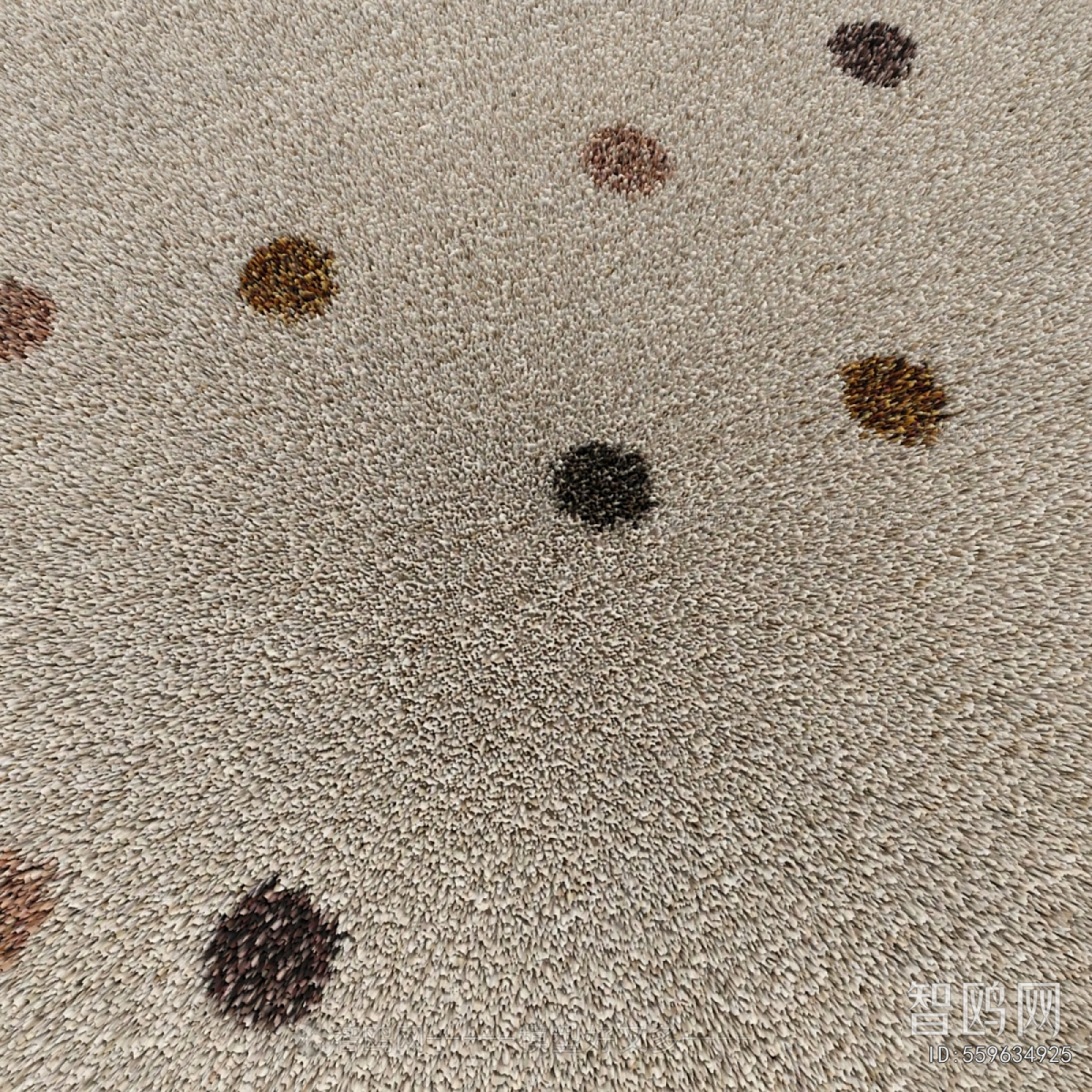 Modern Circular Carpet