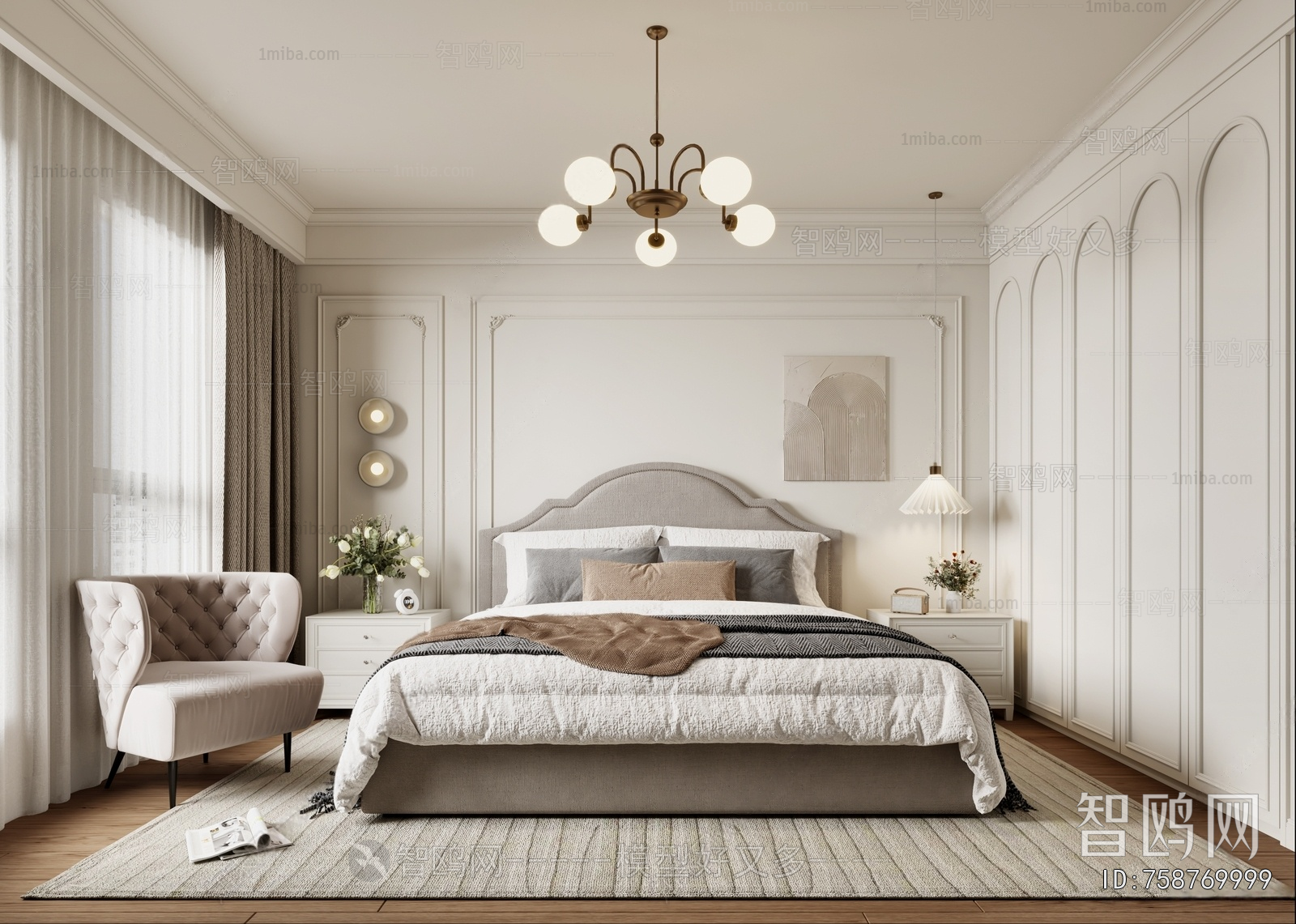 French Style Bedroom