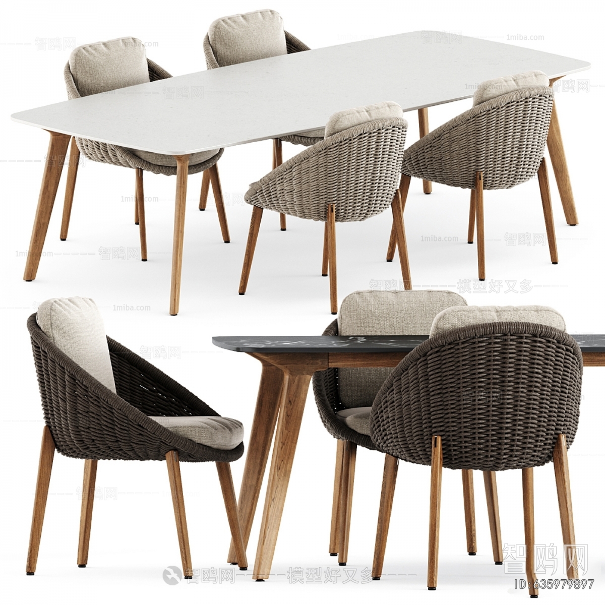 Modern Dining Table And Chairs