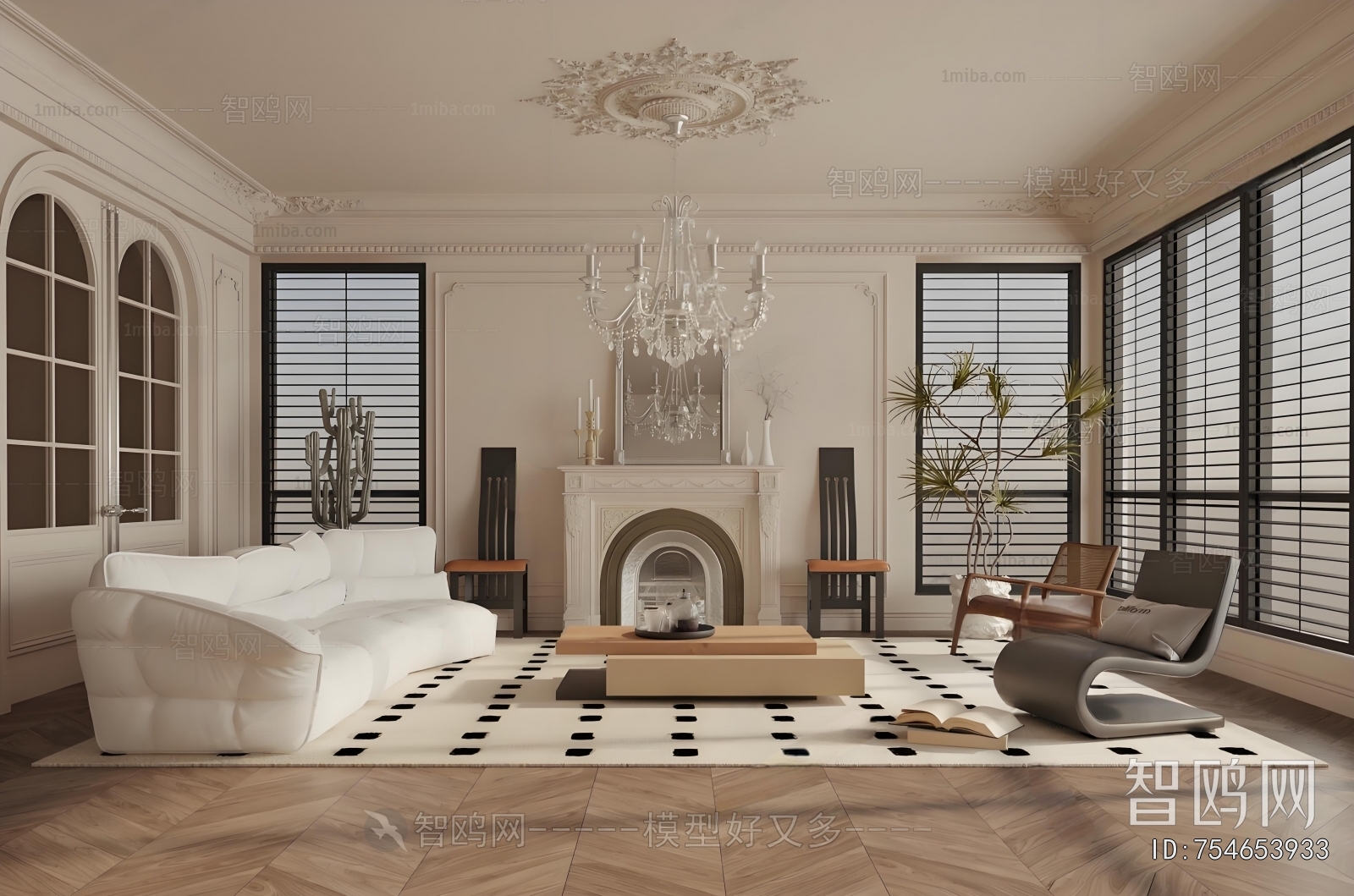 French Style A Living Room