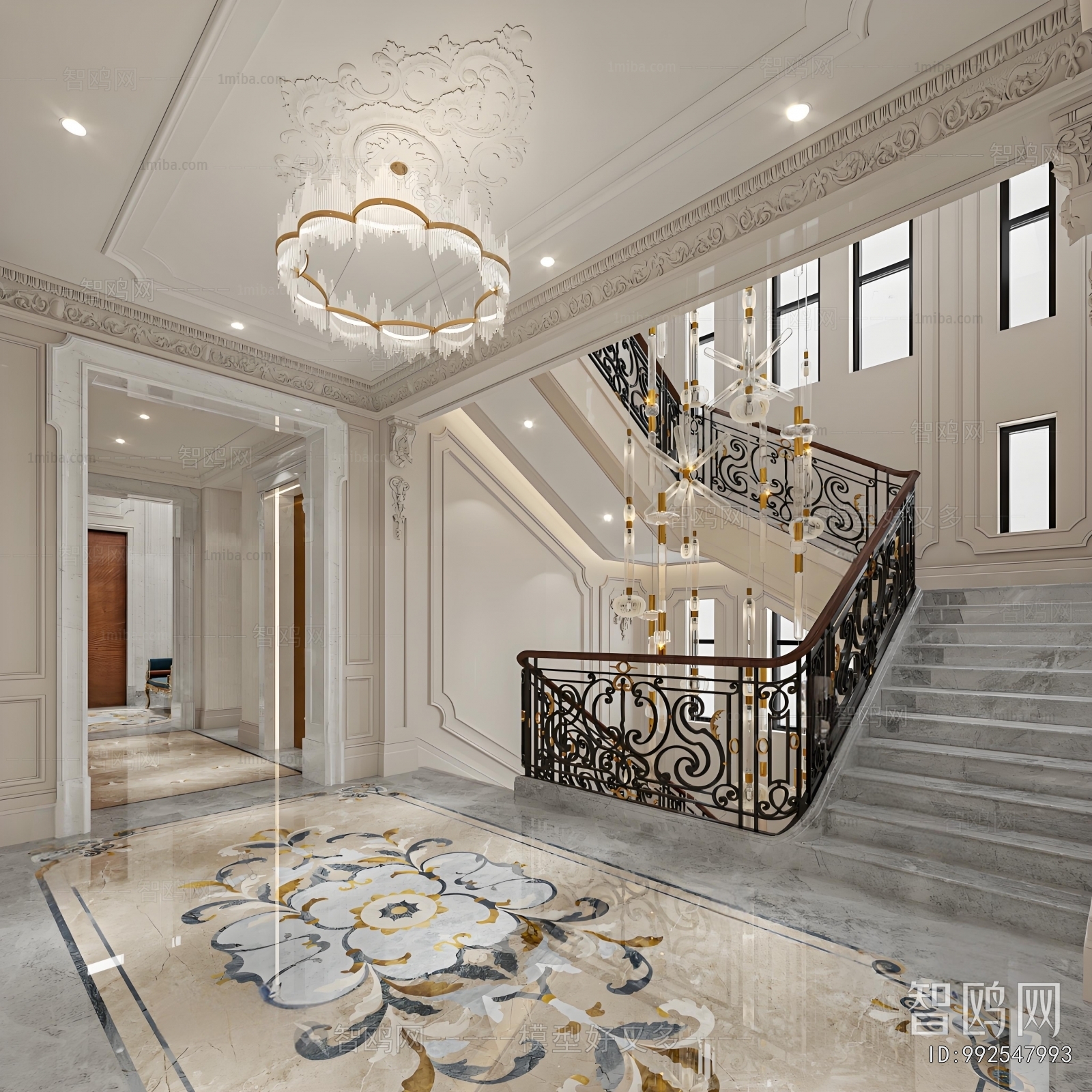 European Style Stairwell