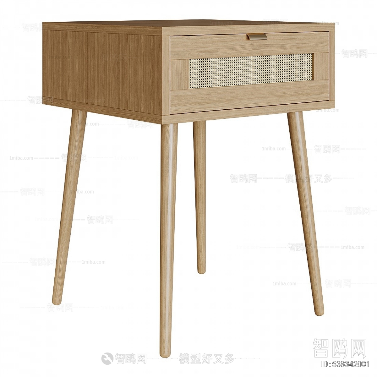 Nordic Style Bedside Cupboard