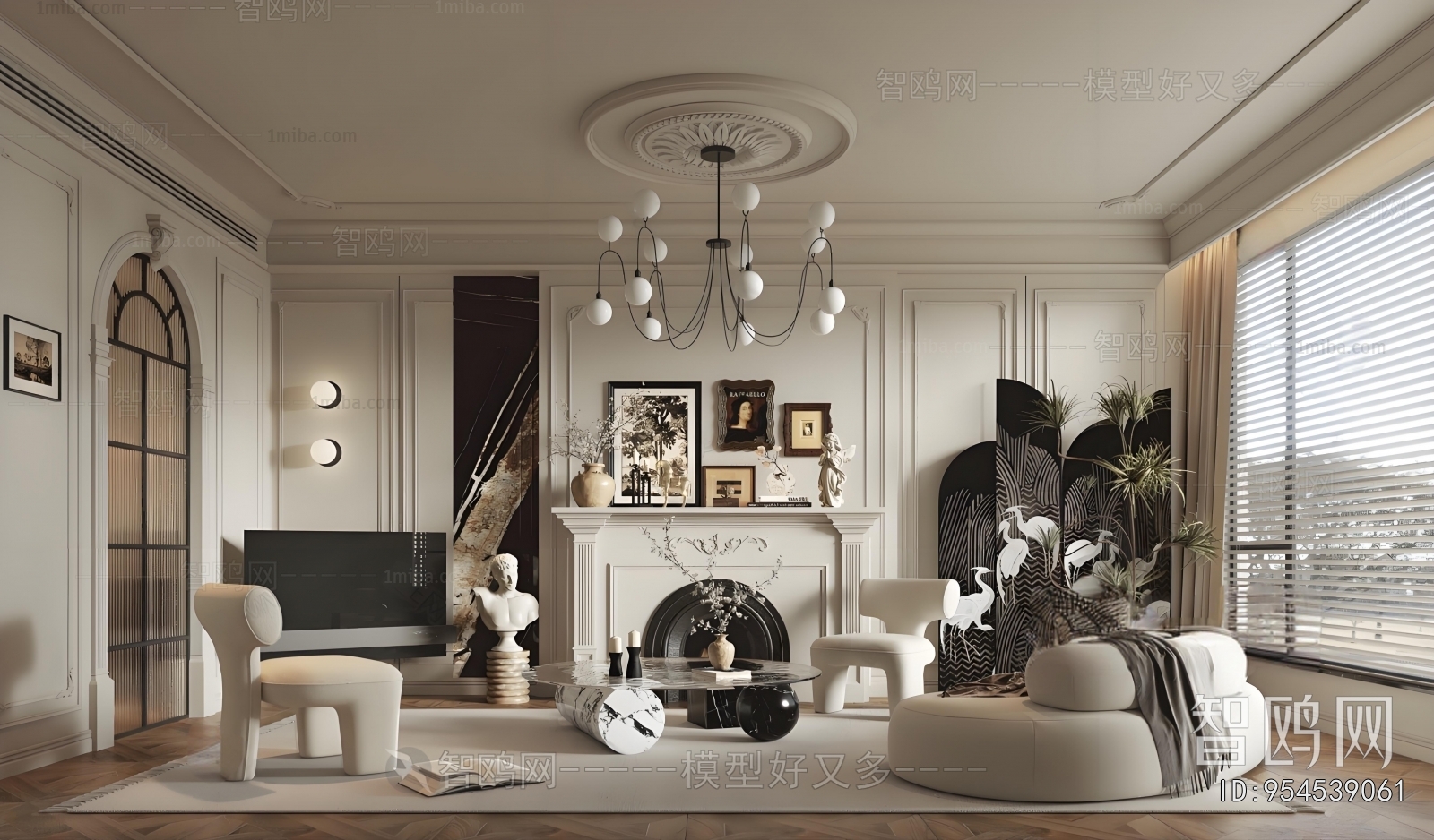 French Style A Living Room