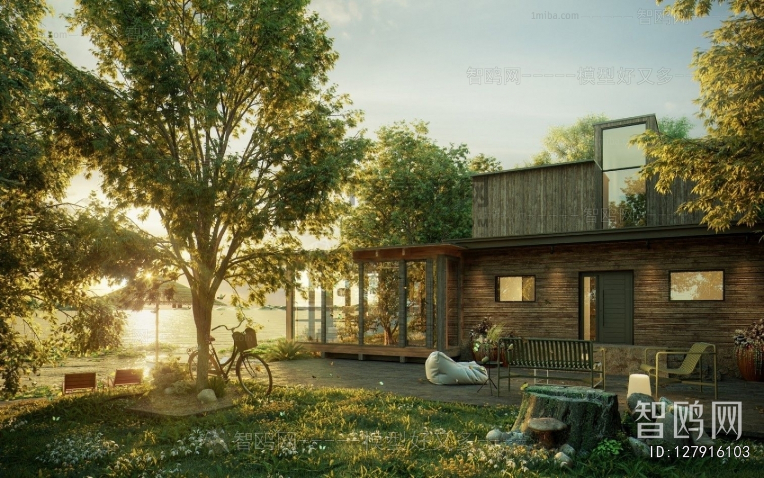 Modern Courtyard/landscape