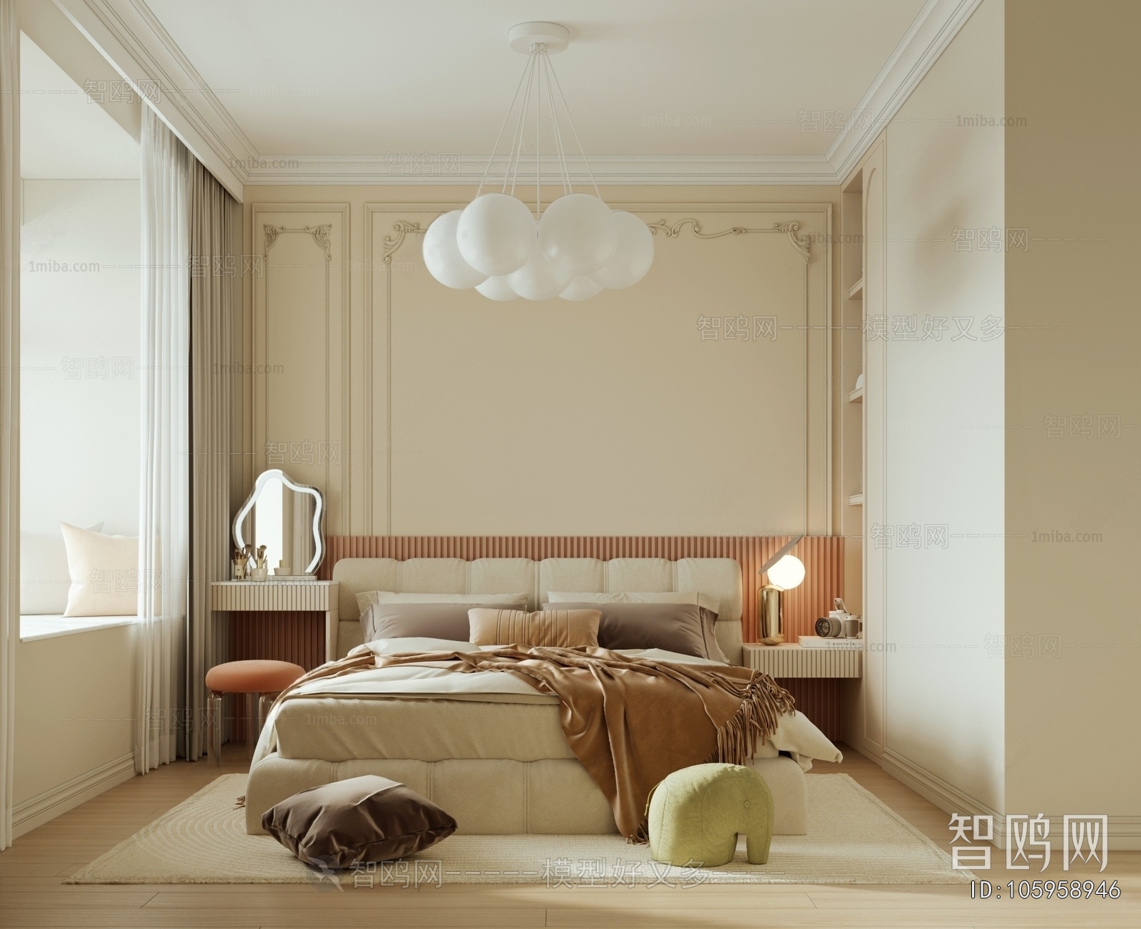 French Style Bedroom