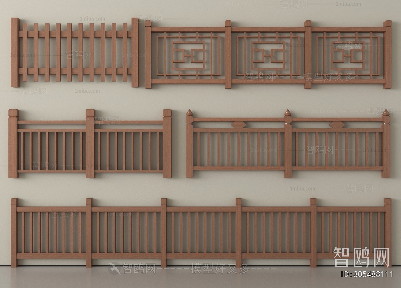 New Chinese Style Guardrail