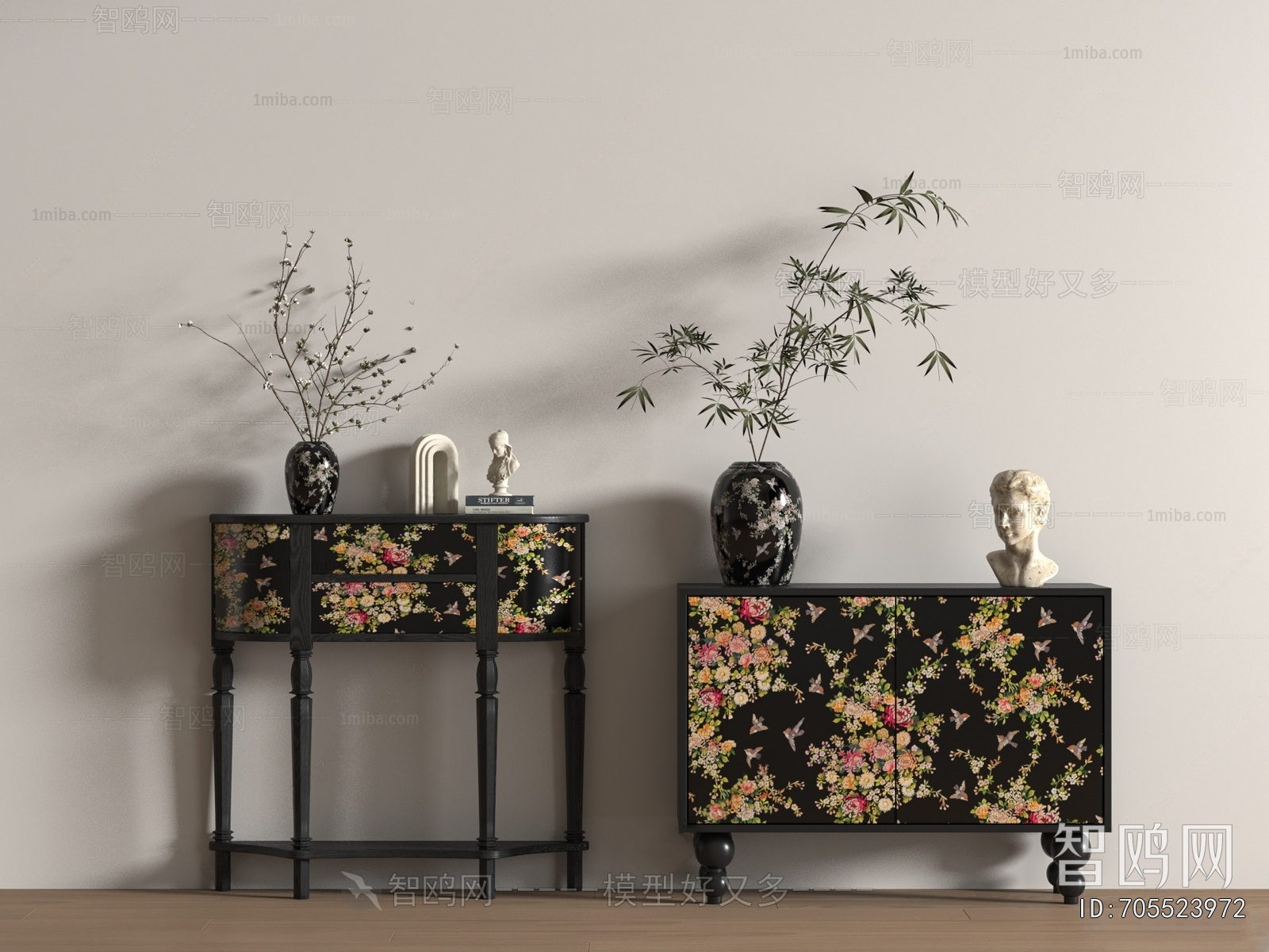 French Style Decorative Cabinet