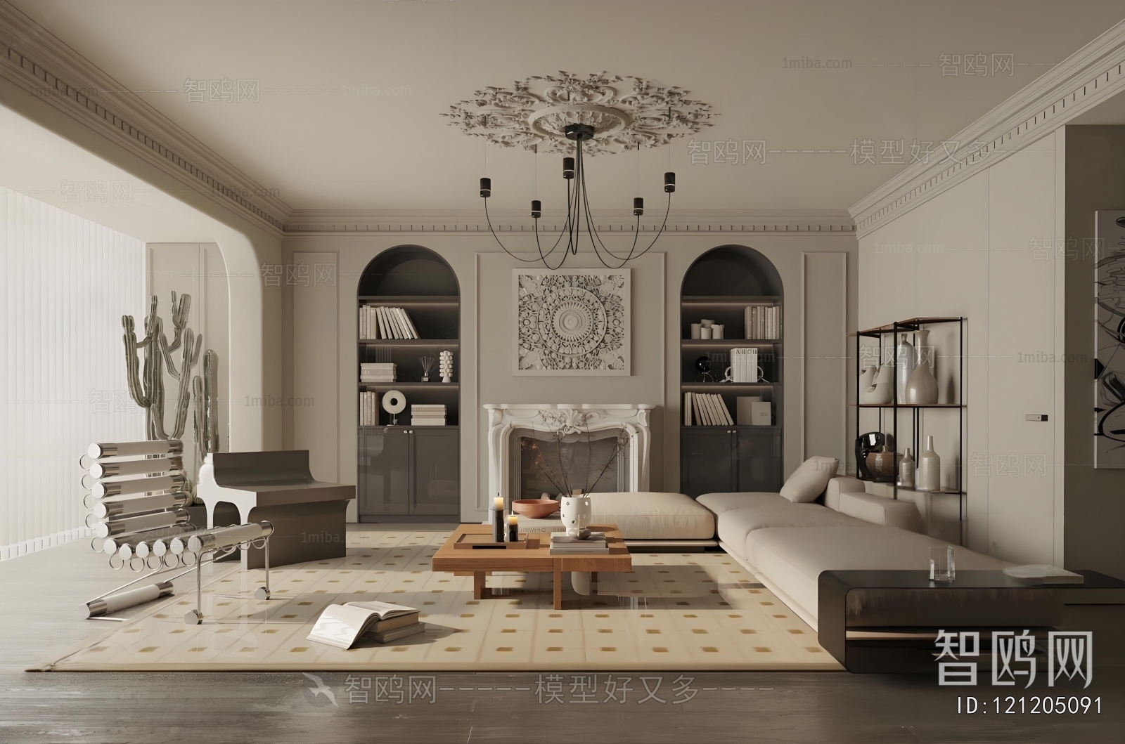 French Style A Living Room