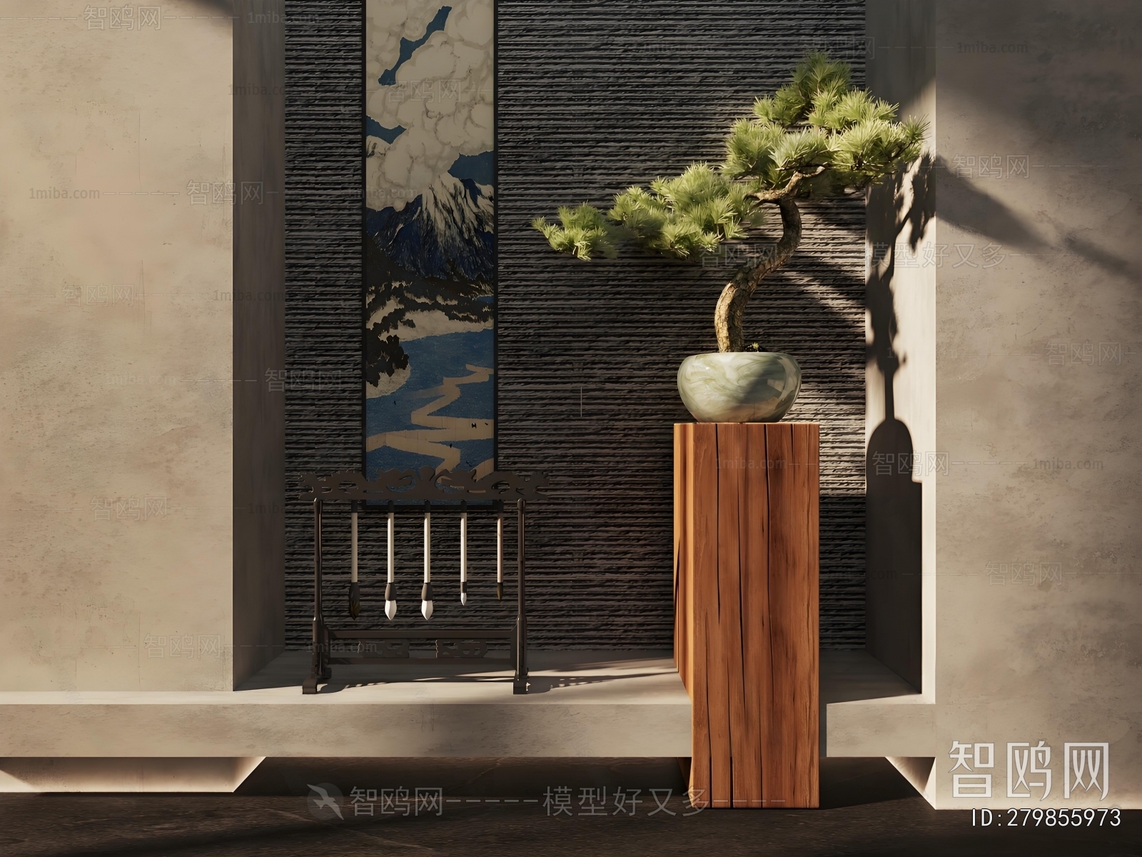 New Chinese Style Bonsai