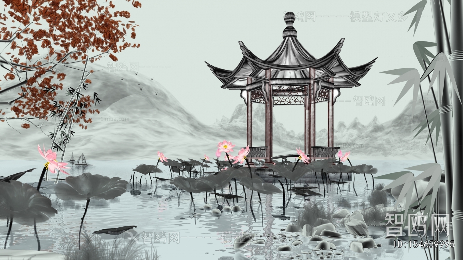 New Chinese Style Painting